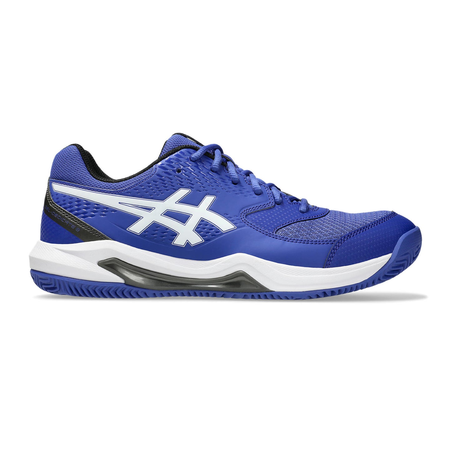 ASICS Gel-Dedicate 8 Sko för grus Herrar - mörkblå, vit
