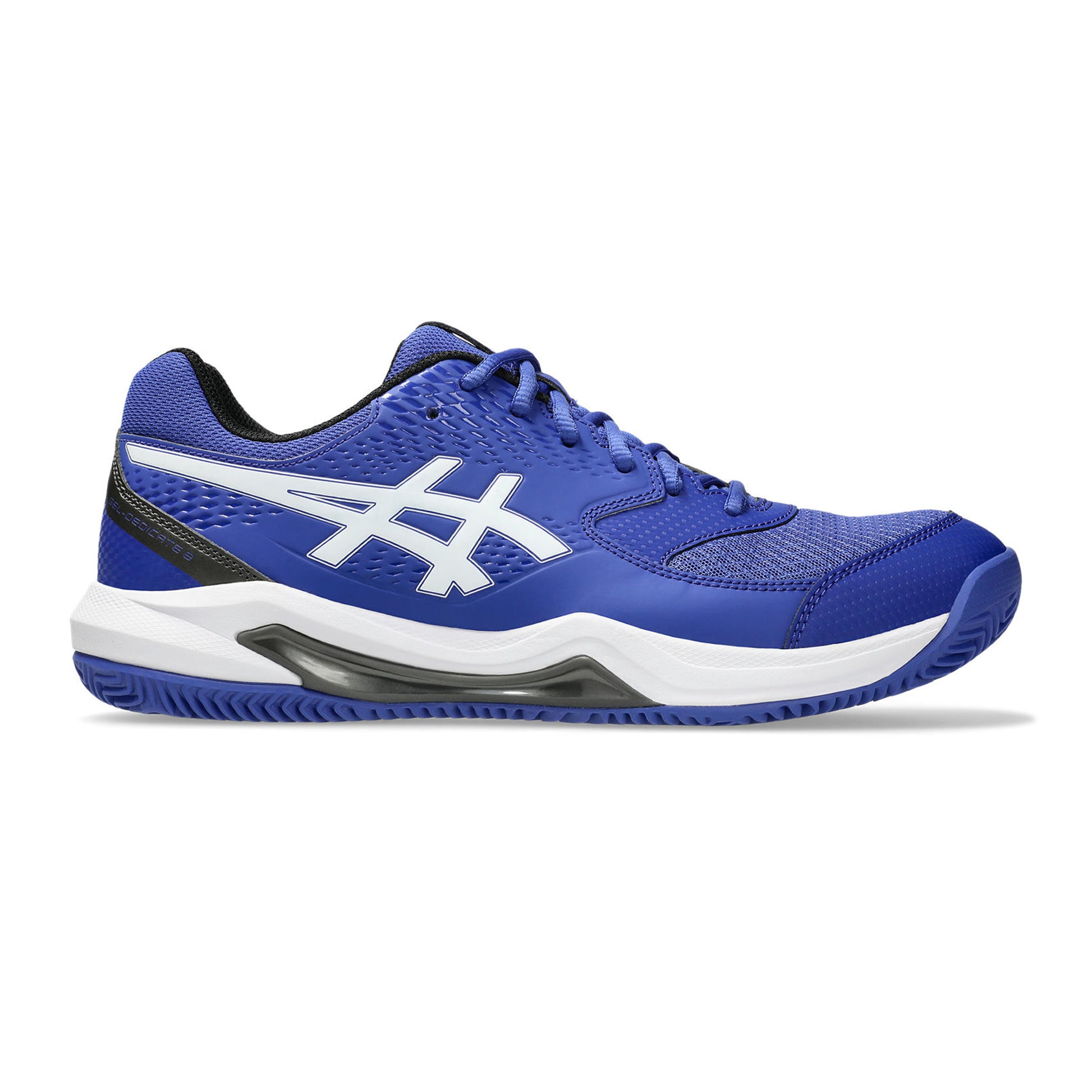 ASICS Gel-Dedicate 8 Sko för grus Herrar - mörkblå, vit
