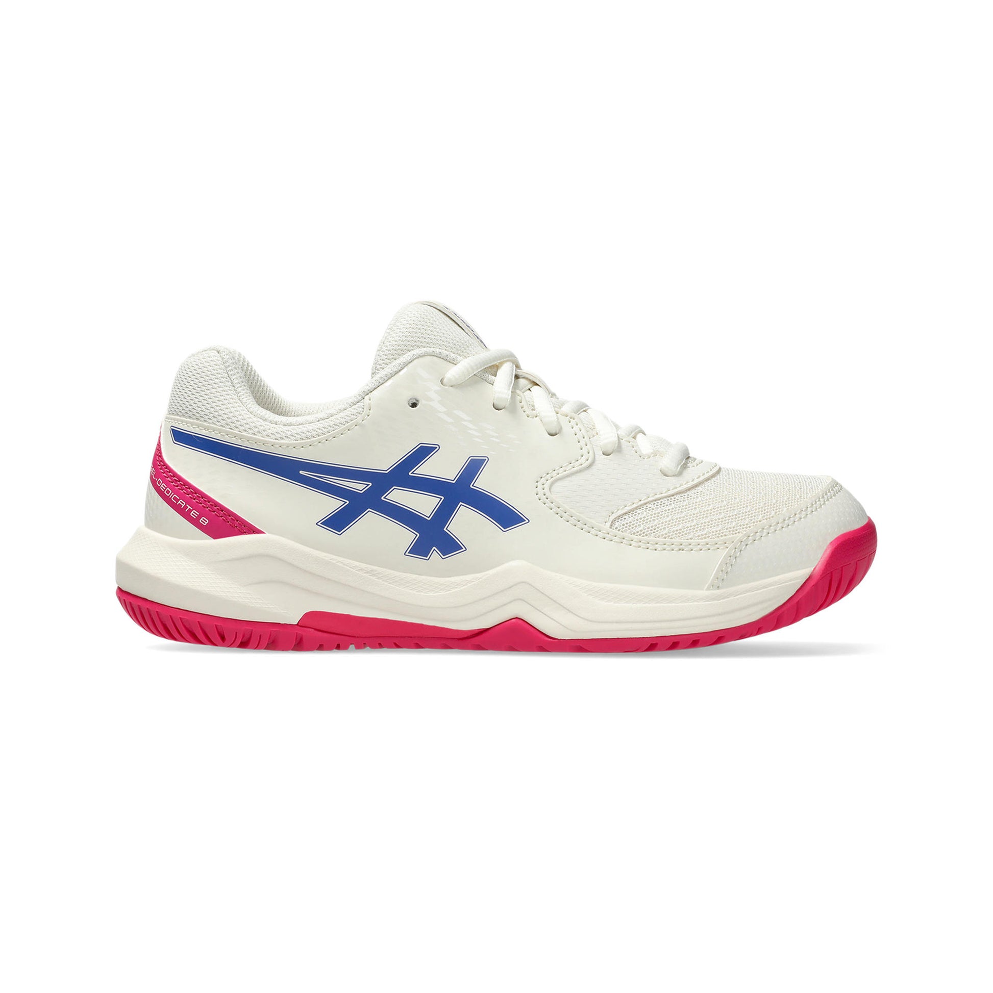 ASICS Gel-Dedicate 8 GS Allroundsko Barn - creme, mörkblå