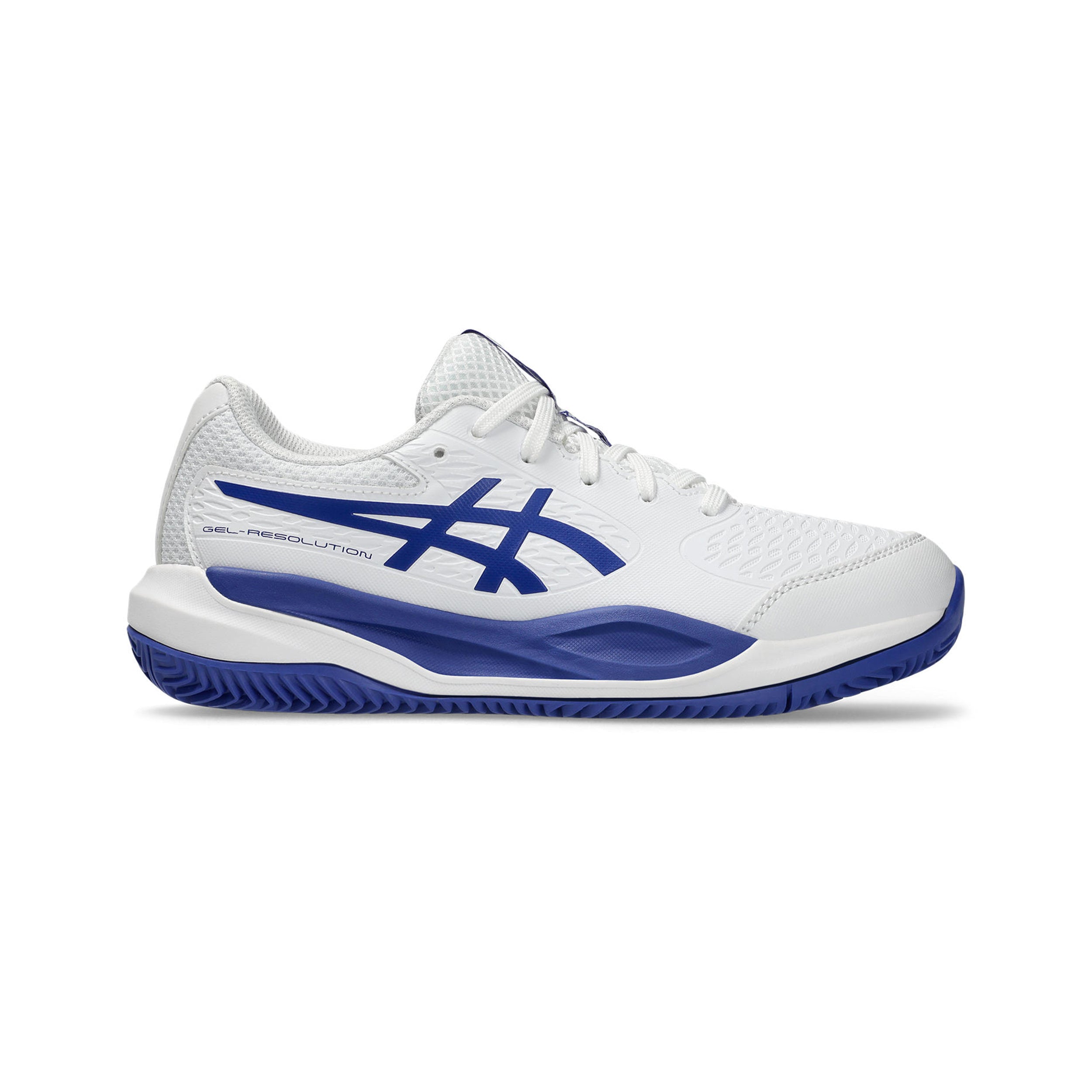 ASICS Gel-Resolution X Sko för grus Barn - vit, mörkblå