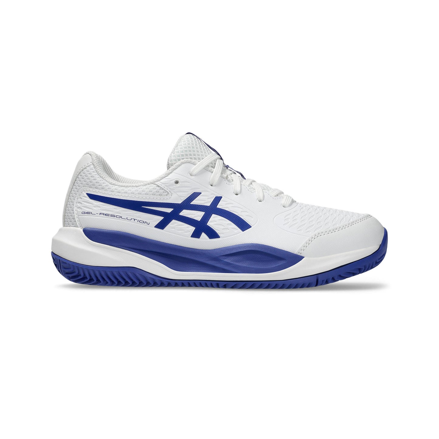ASICS Gel-Resolution X Sko för grus Barn - vit, mörkblå