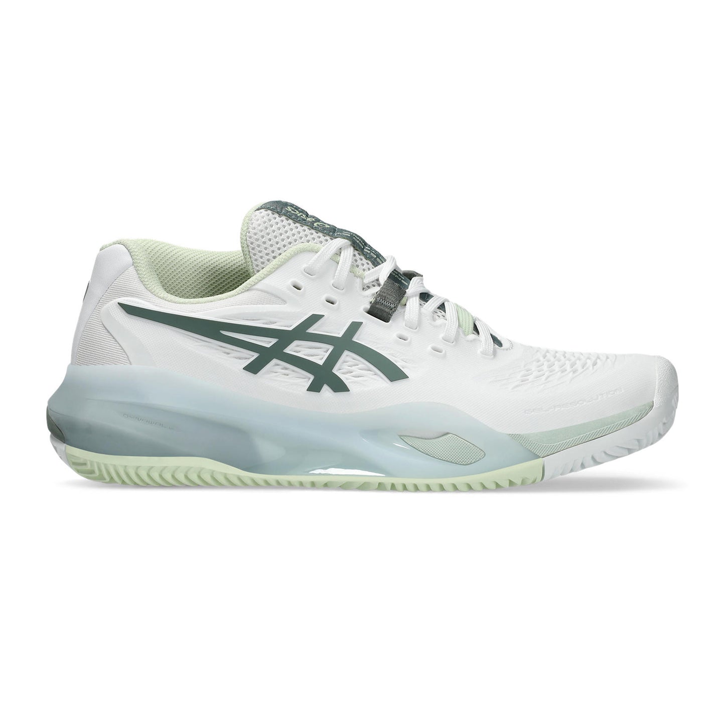 ASICS Gel-Resolution X Sko för grus Damer - vit, blågrå