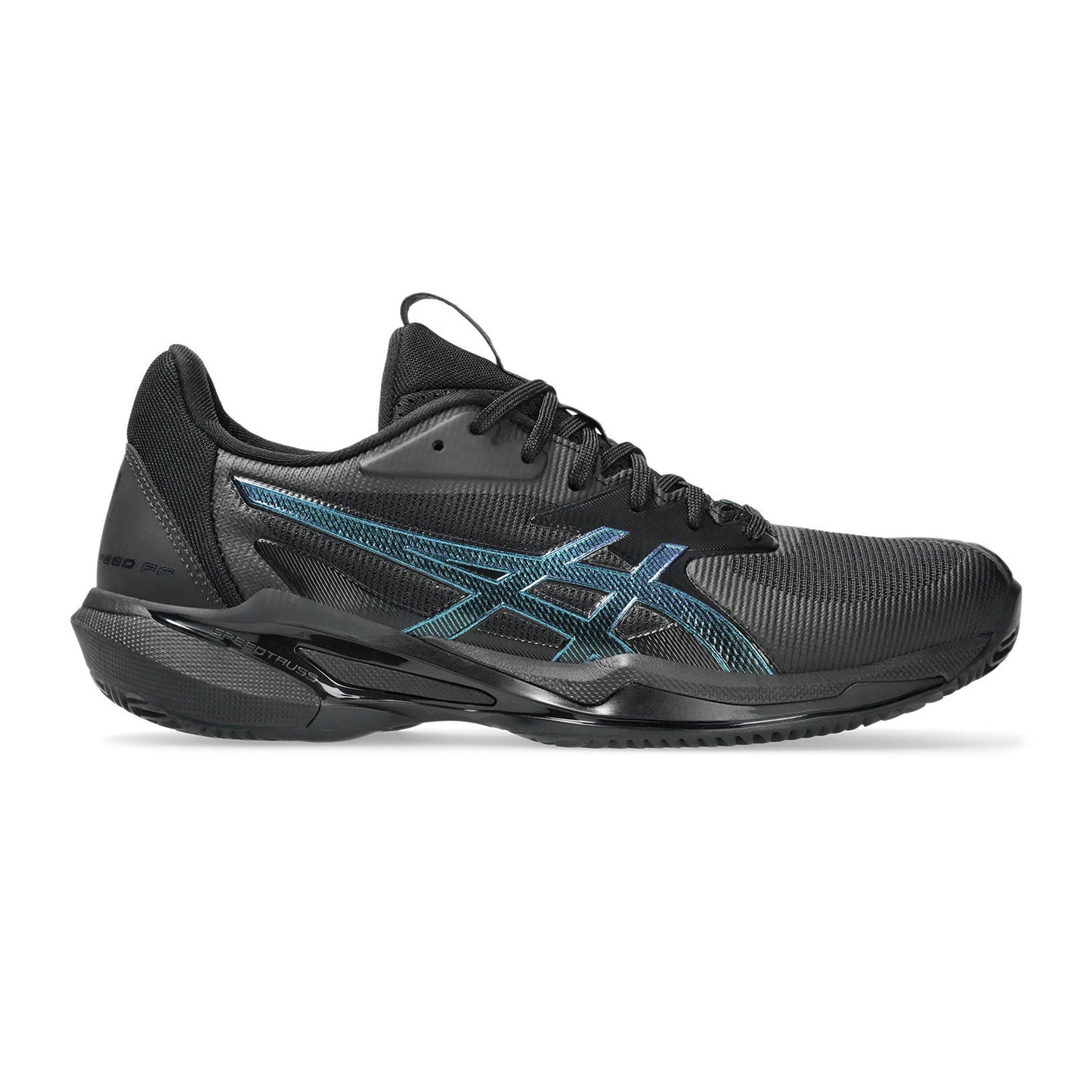 ASICS Solution Speed FF 3 Night Energy Sko för grus Damer - svart, blå