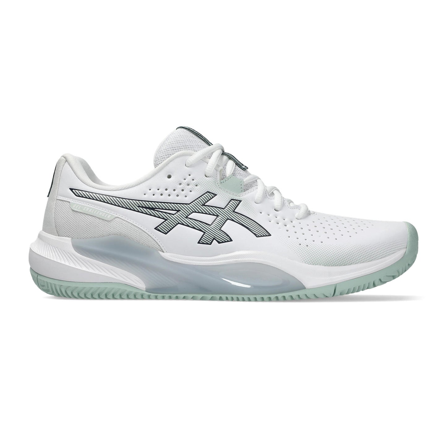 ASICS Gel-Challenger 15 Sko för grus Herrar - vit, blågrå