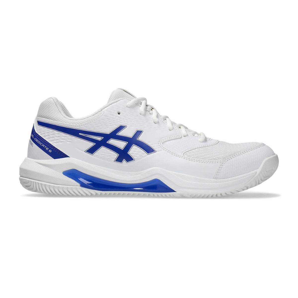 ASICS Gel-Dedicate 8 Padelsko Herrar-Vit,Mörkblå
