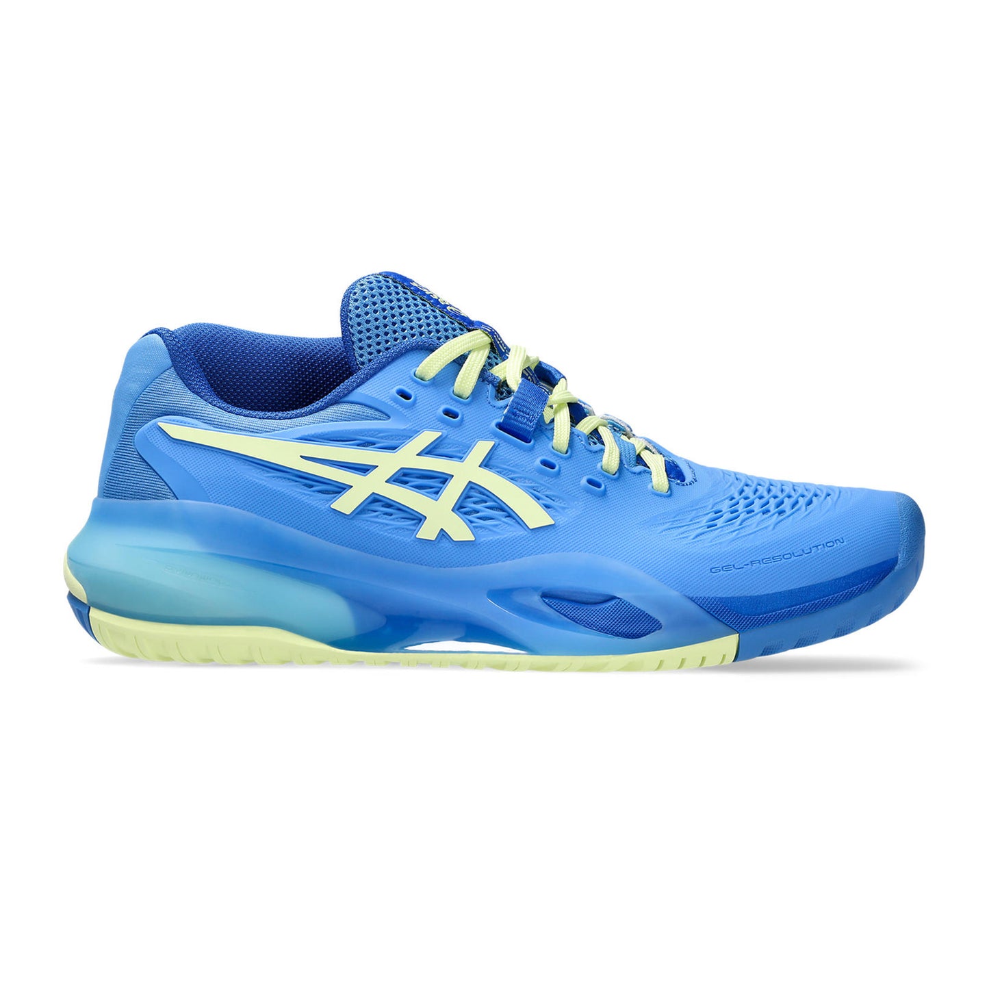 ASICS Gel-Resolution X Allroundsko Damer - blå, lime