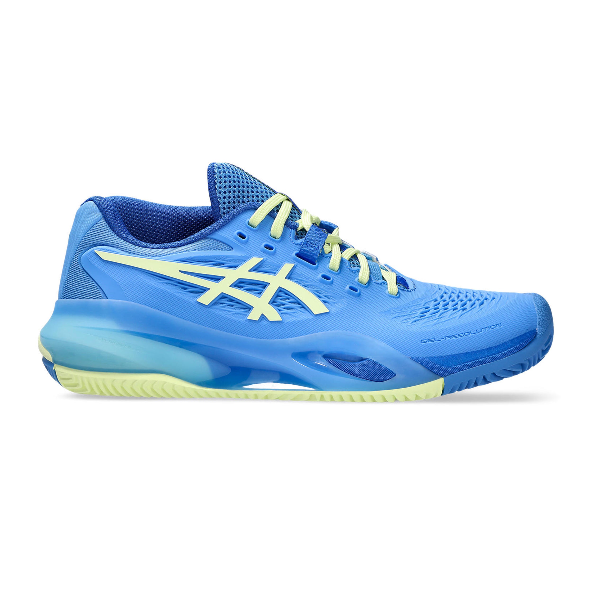 ASICS Gel-Resolution X Sko för grus Damer - blå, lime