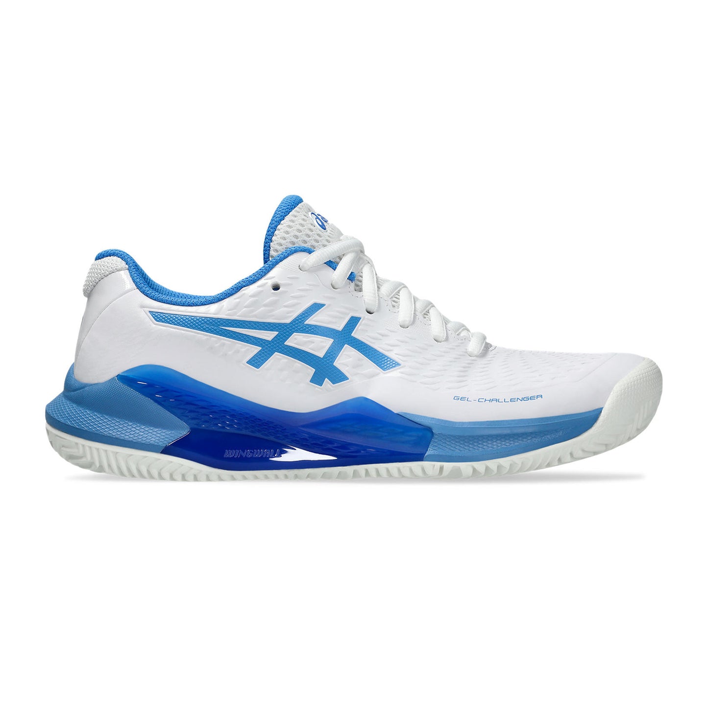 ASICS Gel-Challenger 14 Sko för grus Damer - vit, blå