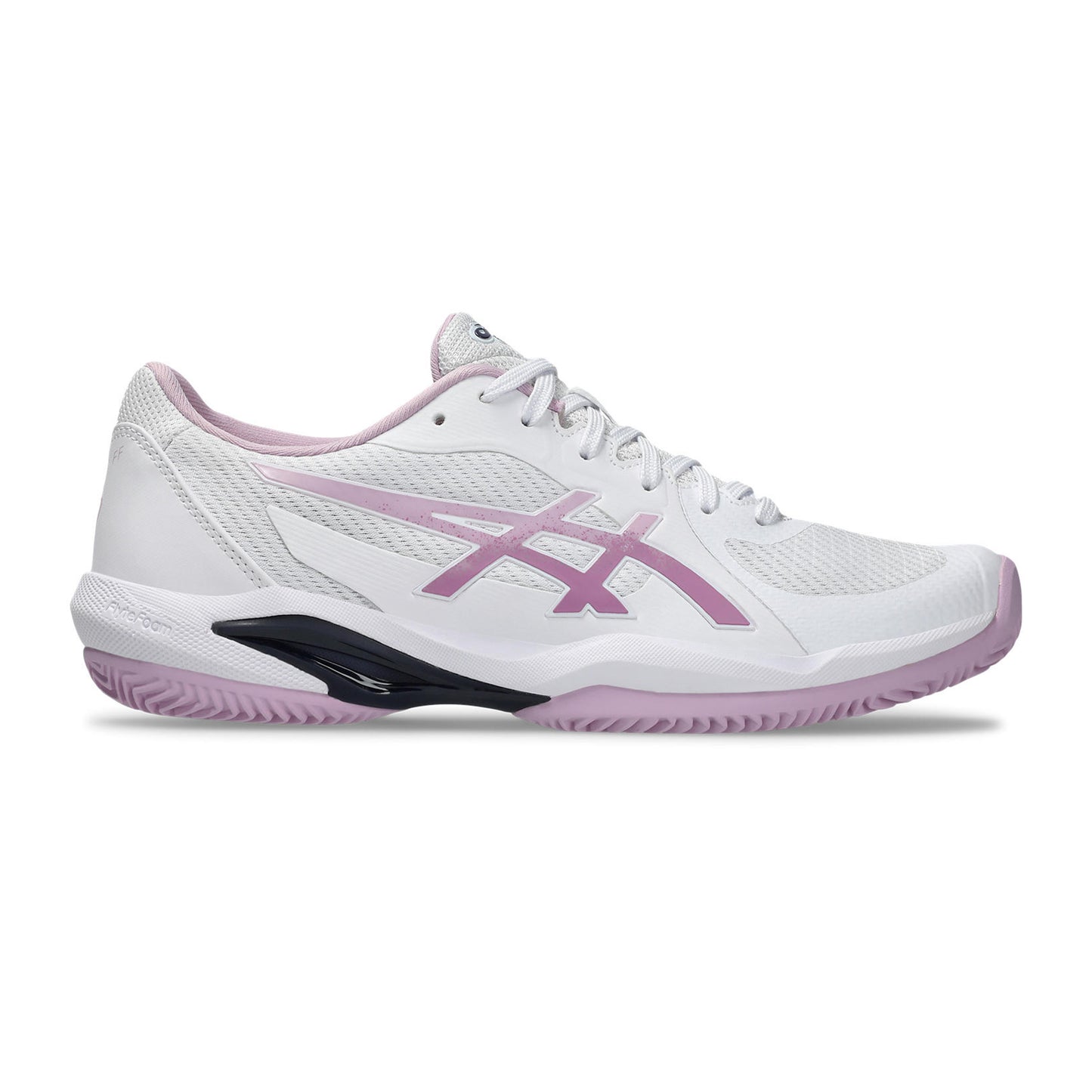 ASICS Solution Swift FF 2 Sko för grus Damer - vit, gammal rosa