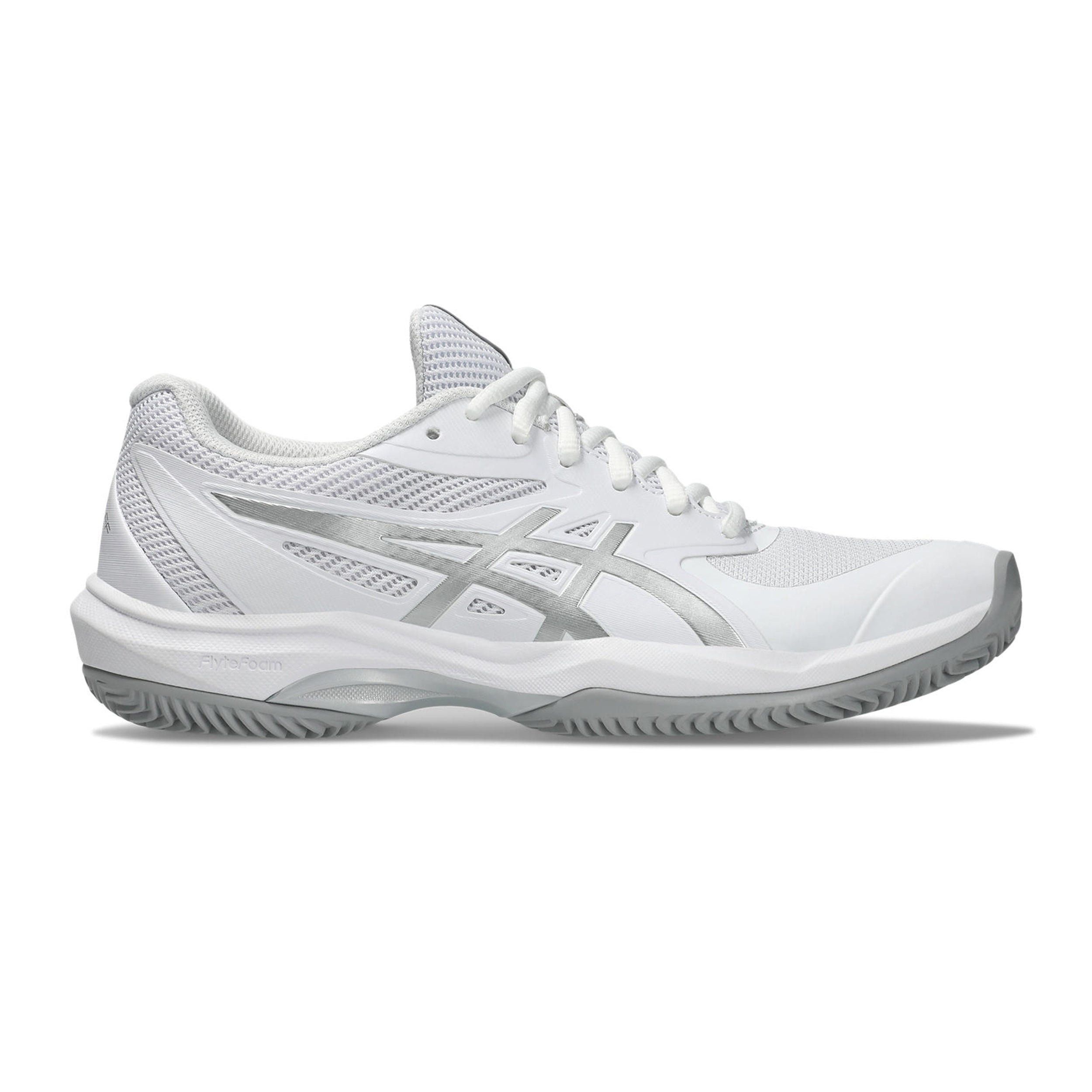 ASICS Game FF Sko för grus Damer - vit, silver