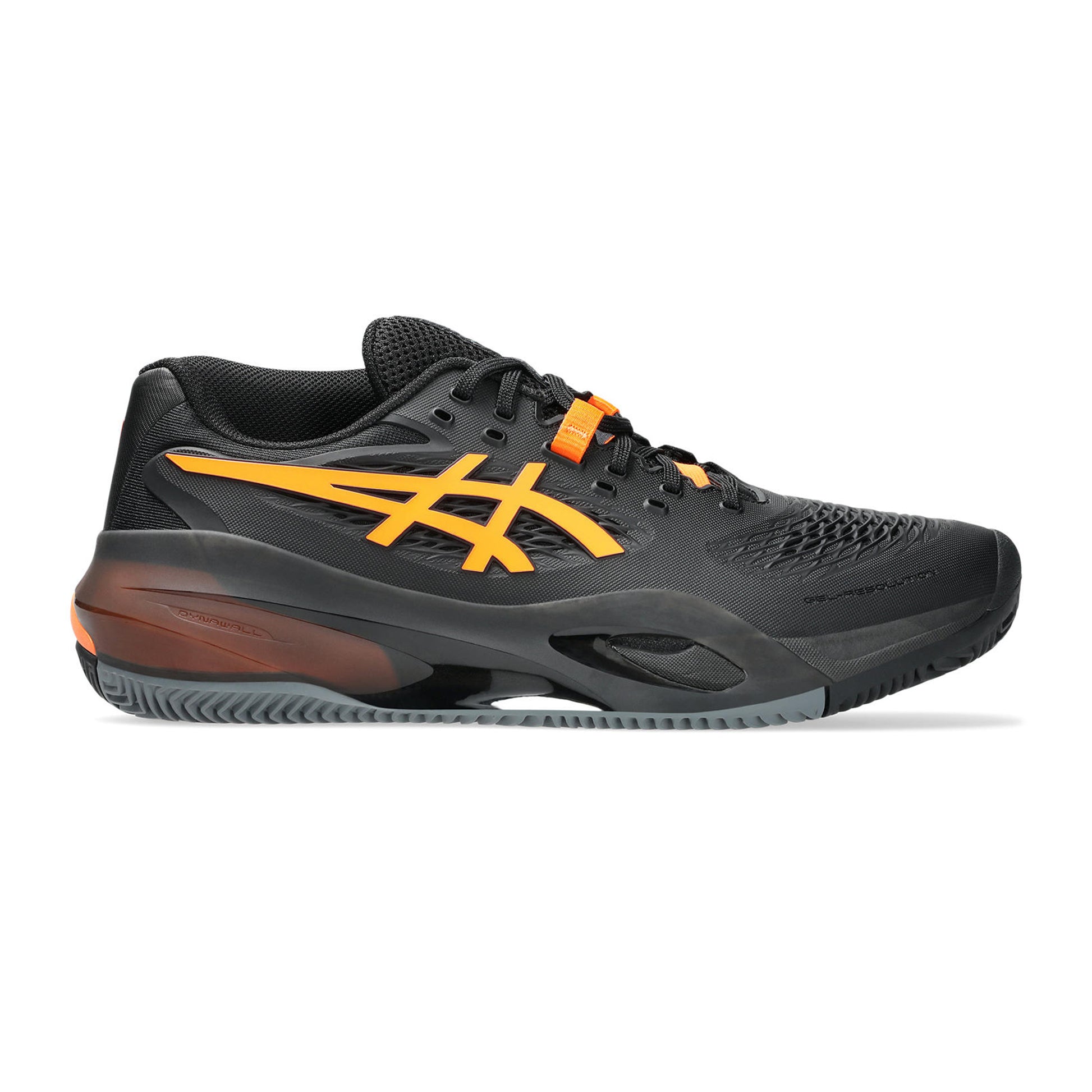 ASICS Gel-Resolution X Sko för grus Herrar - svart, neonorange