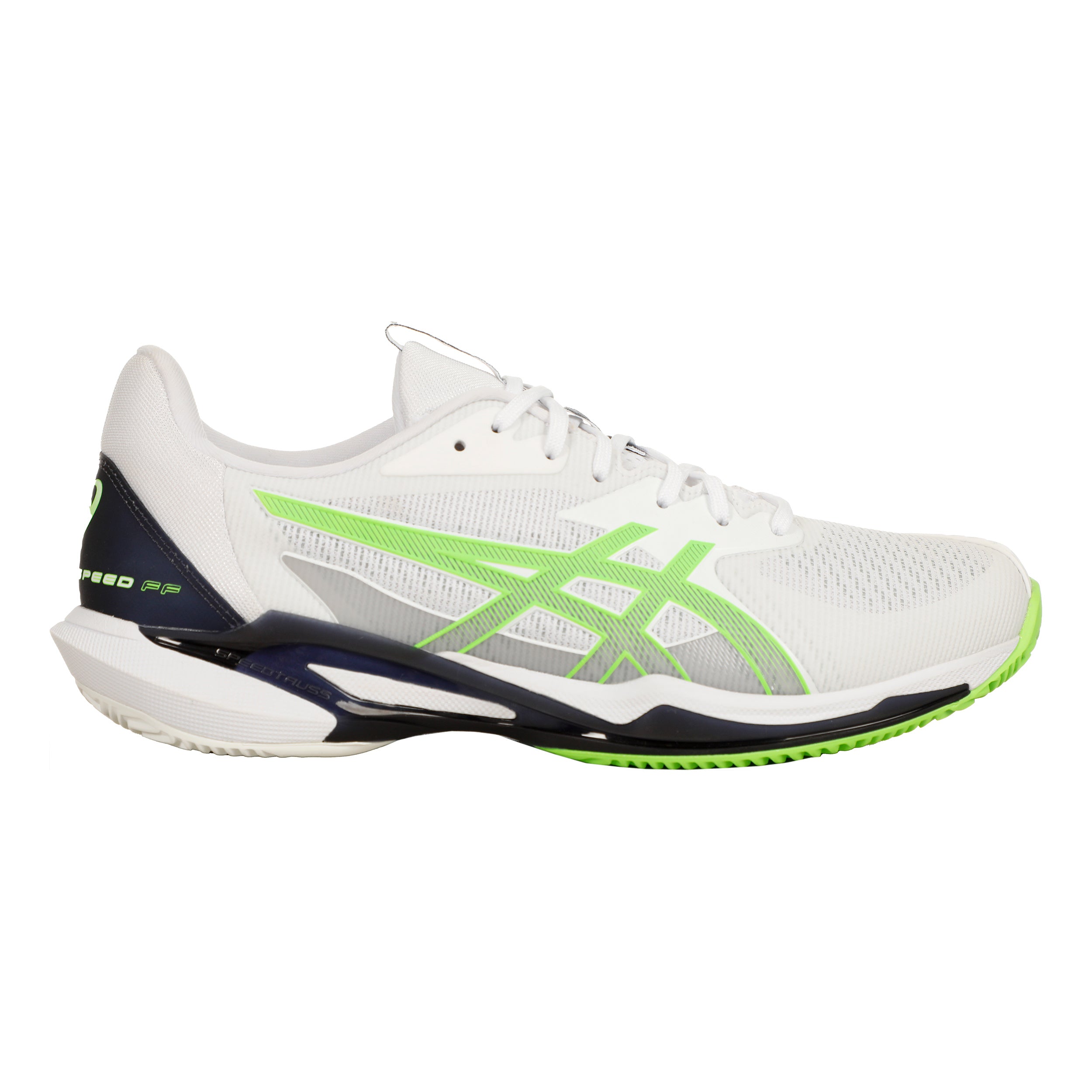 ASICS Solution Speed FF3 Sko för grus Herrar - vit, neongrön