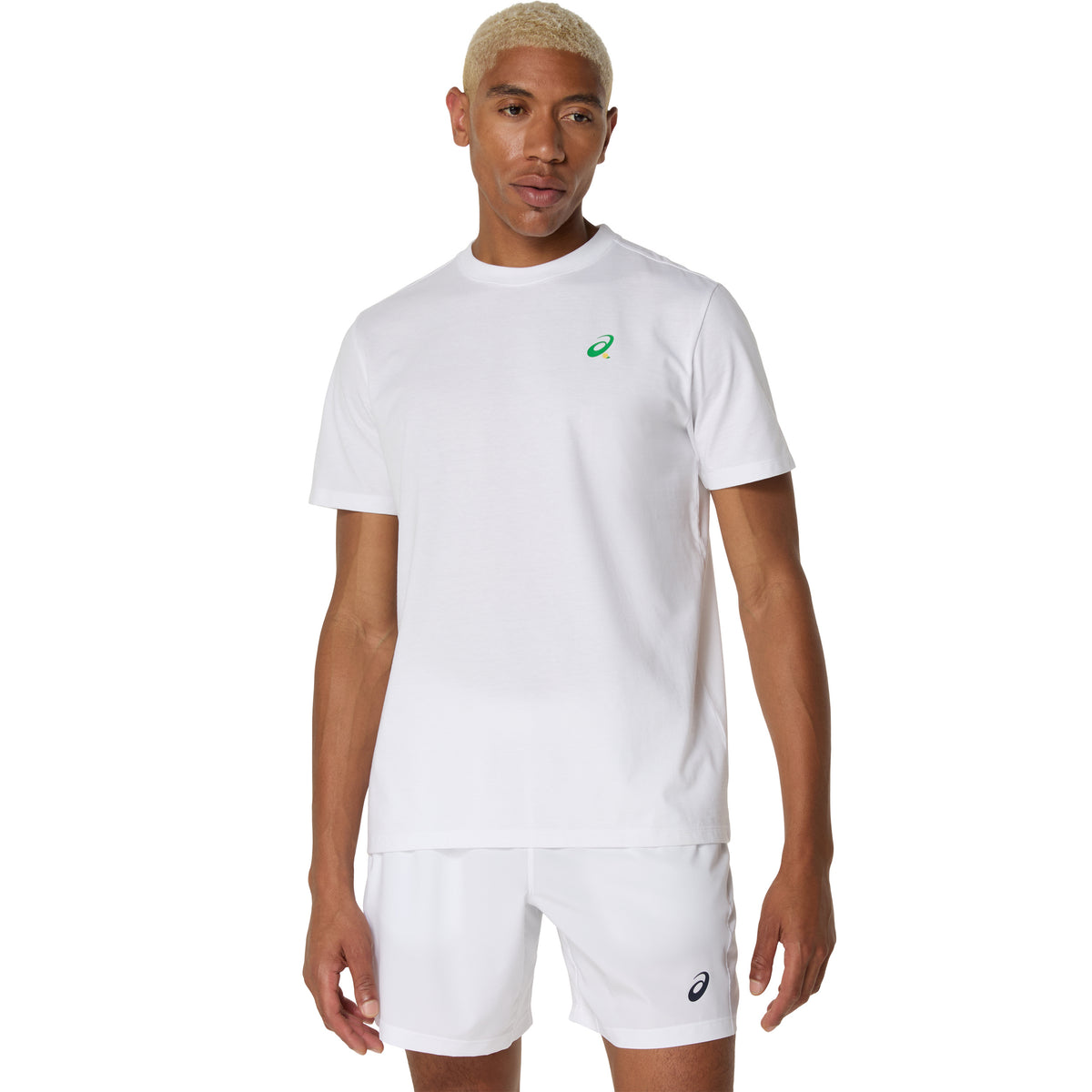 ASICS Court Graphic T-shirt Herrar-Vit