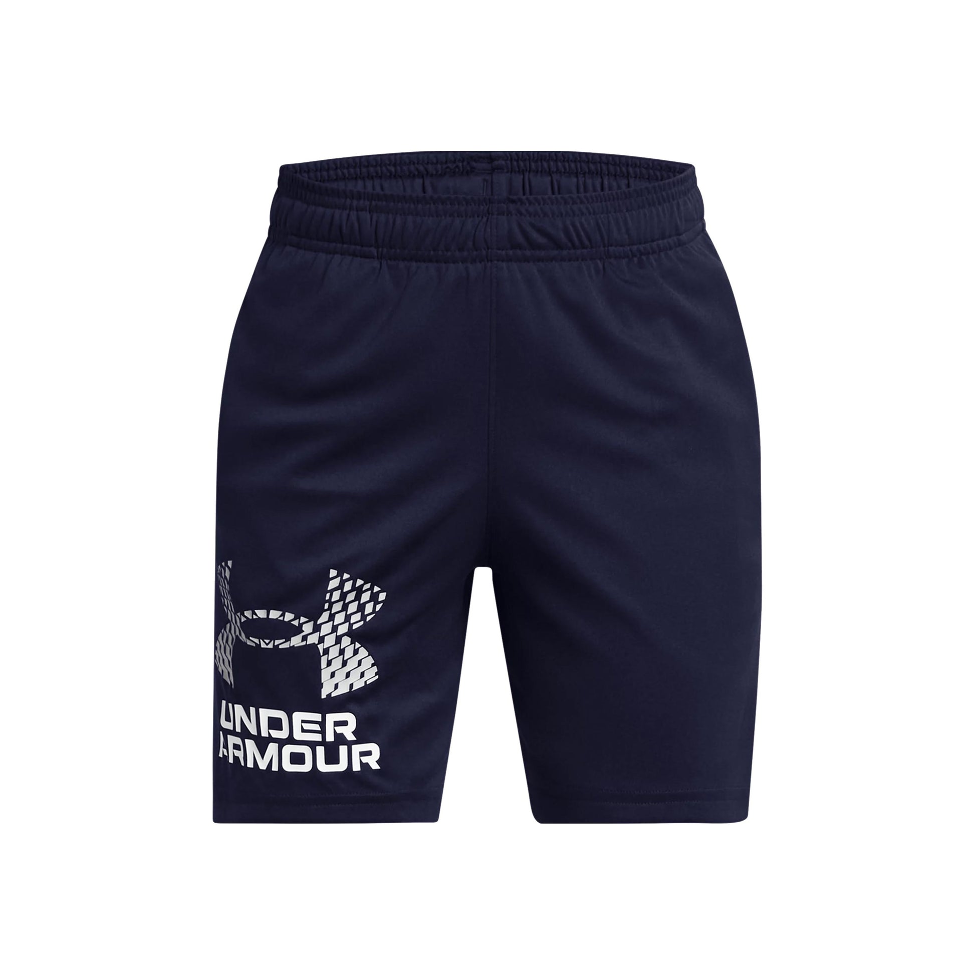Under Armour Tech Logo Shorts Pojkar - mörkblå, vit