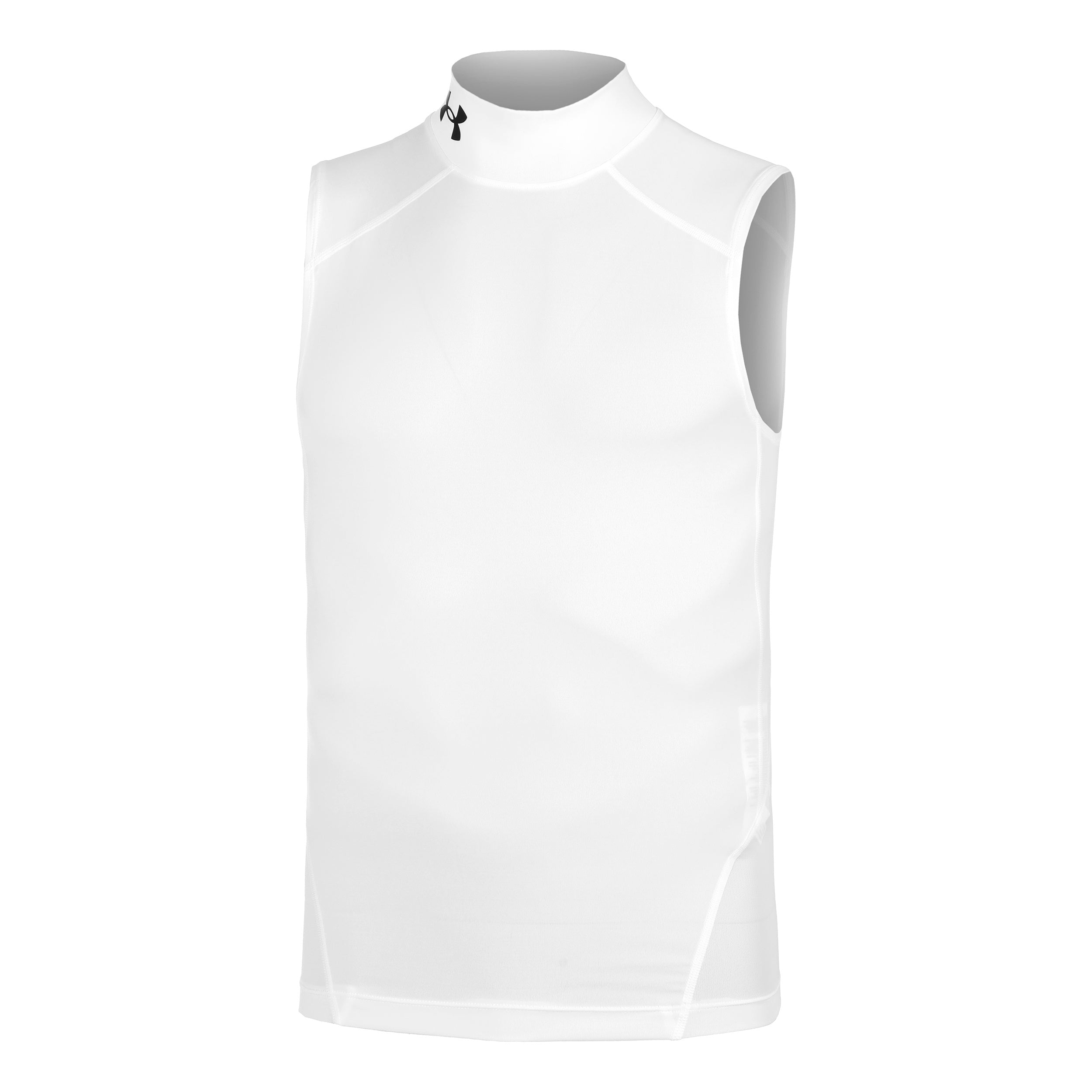 Under Armour Armour Comp Mock Linne Herrar-Vit