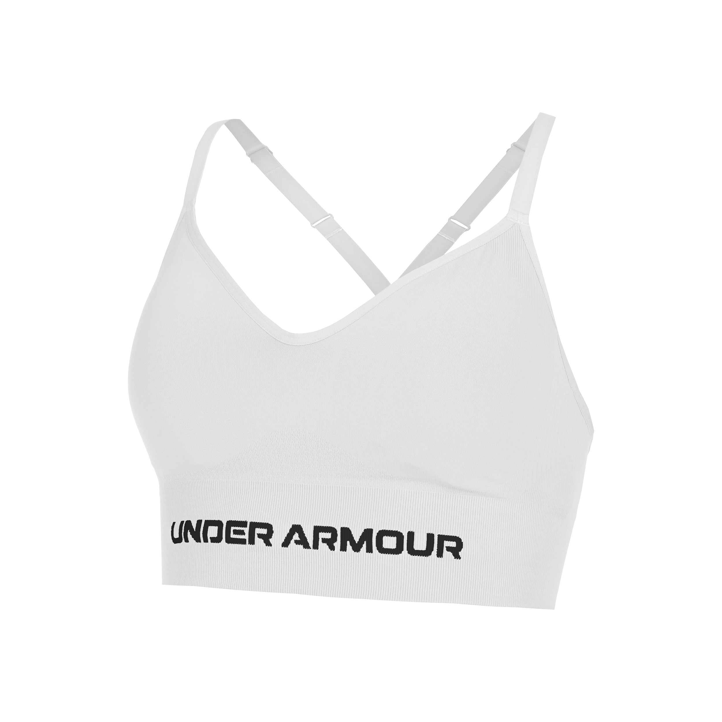 Under Armour Vanish Seamless Sport-behå Damer-Vit,Svart