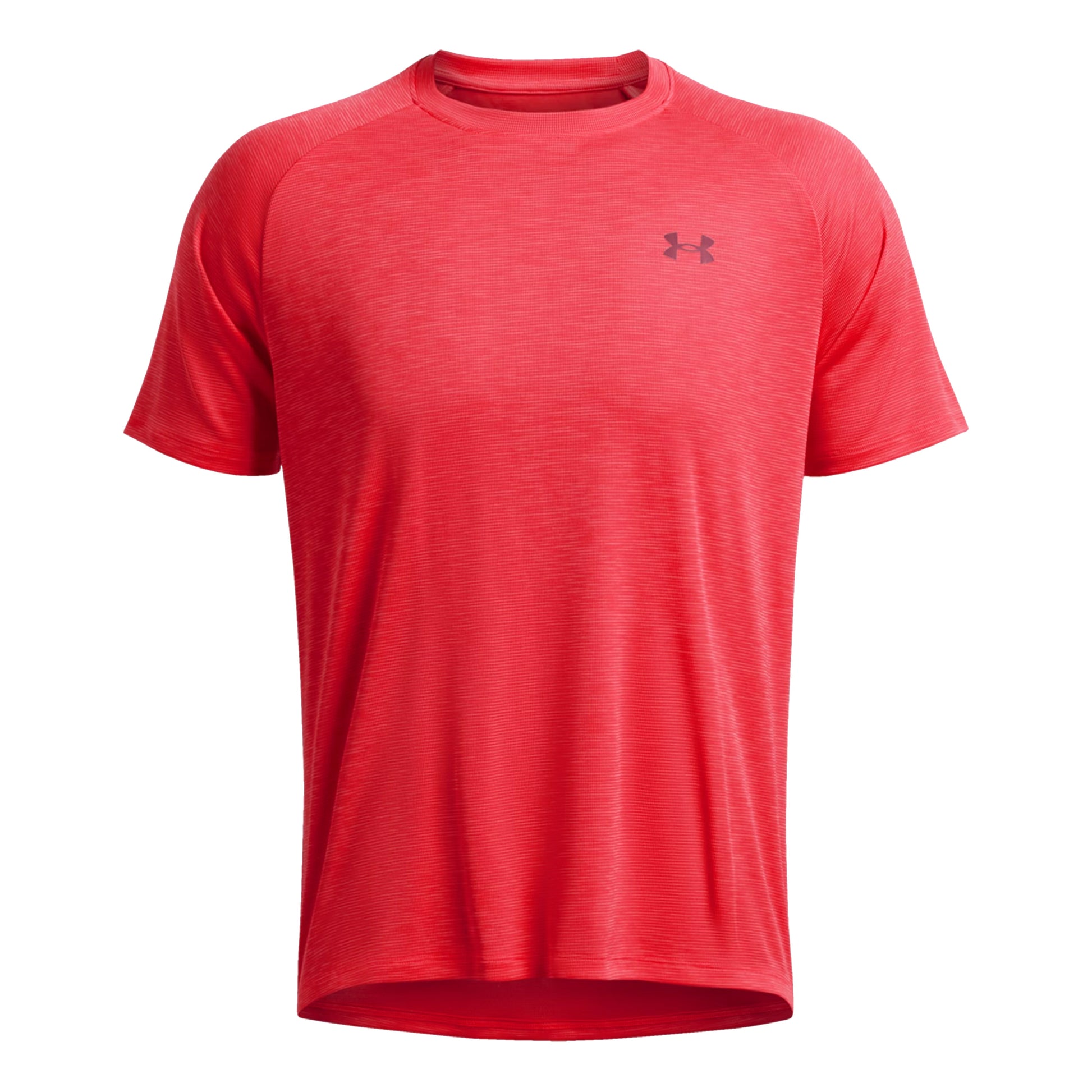 Under Armour Tech Textured T-shirt Herrar - röd,