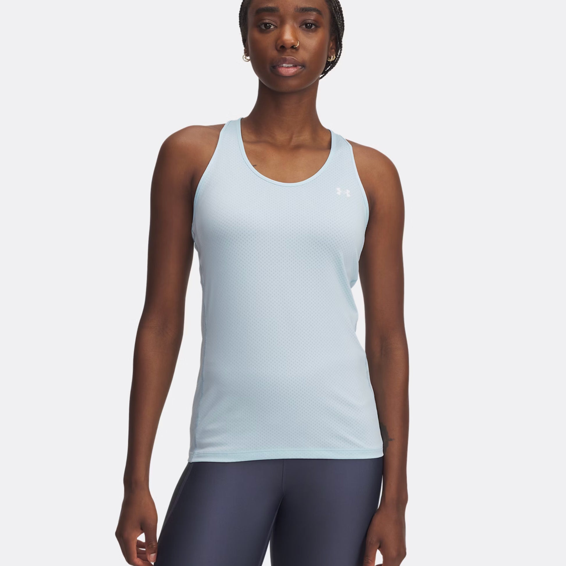 Under Armour Tech Racer Linne Damer-Blågrå