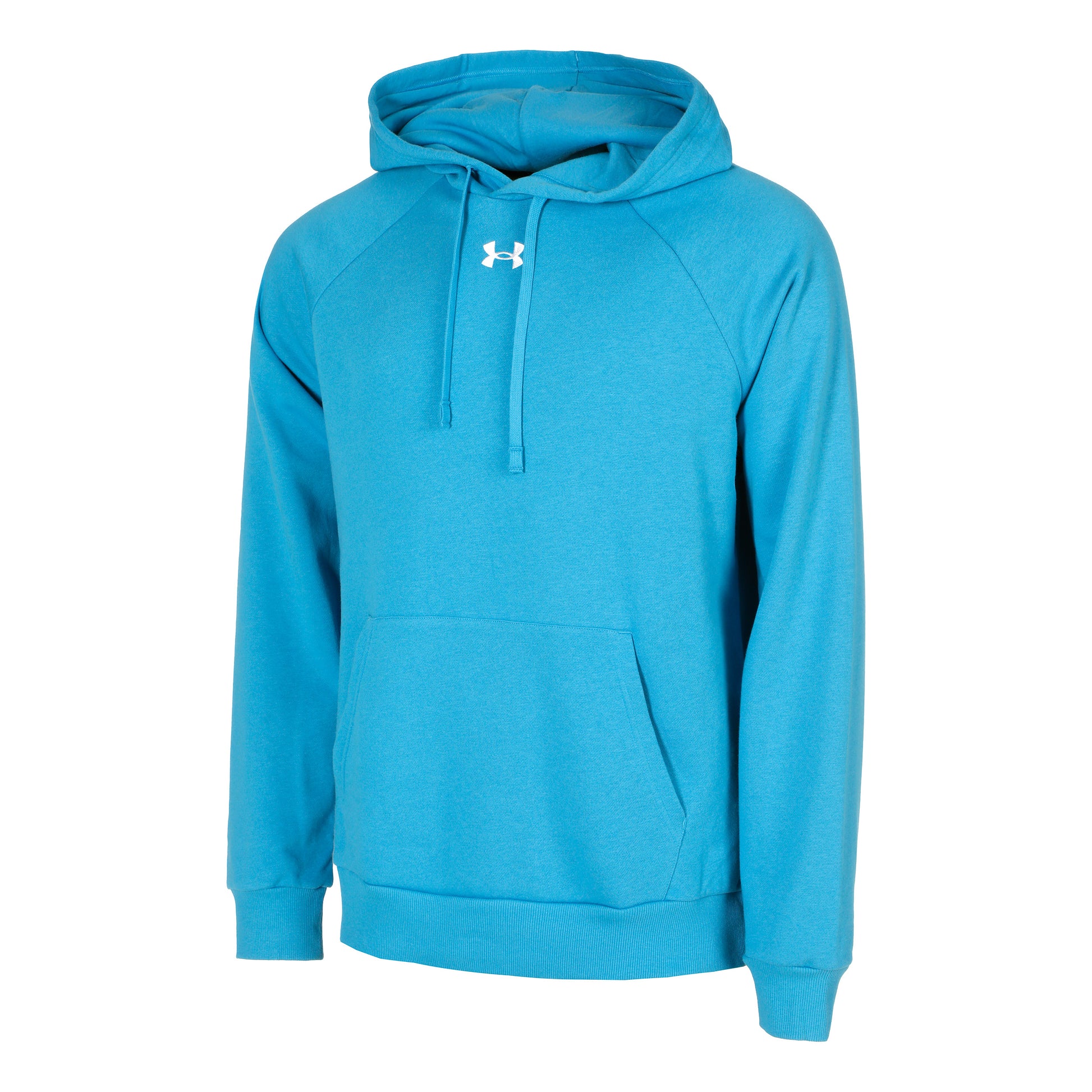 Under Armour Rival Fleece Huvtröja Herrar-Turkos