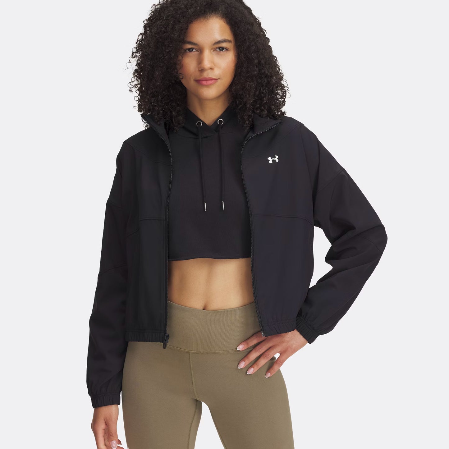 Under Armour Rival Woven Träningsjacka Damer-Svart