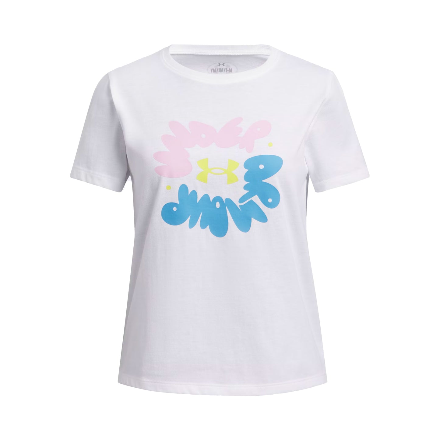 Under Armour Bubble T-shirt Flickor-Vit