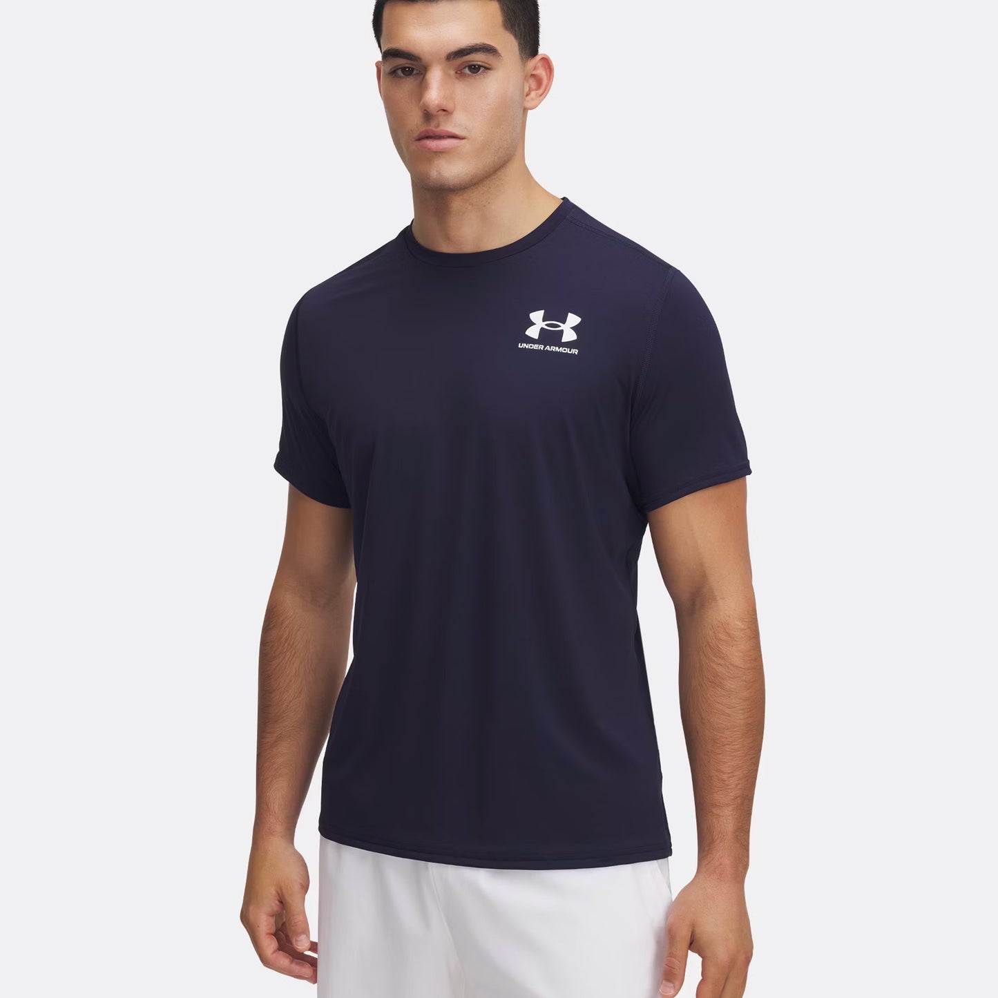 Under Armour Heatgear Fitted T-shirt Herrar-Mörkblå