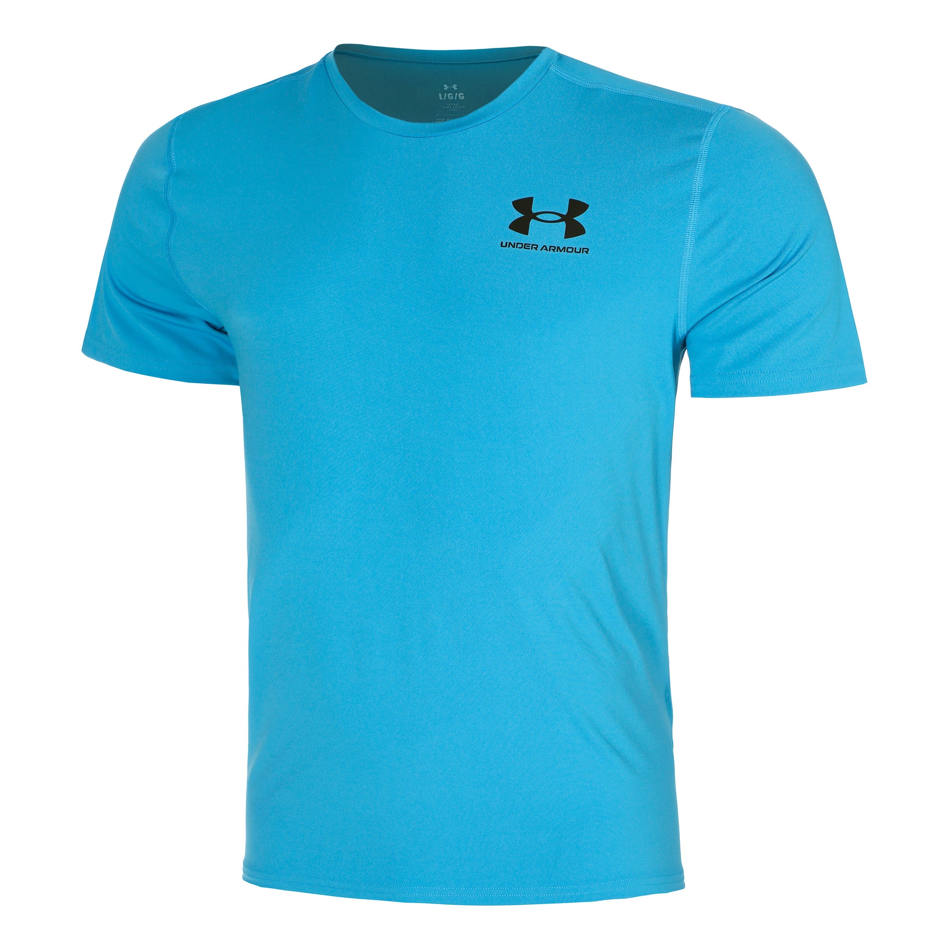 Under Armour Heatgear Fitted T-shirt Herrar - blå,
