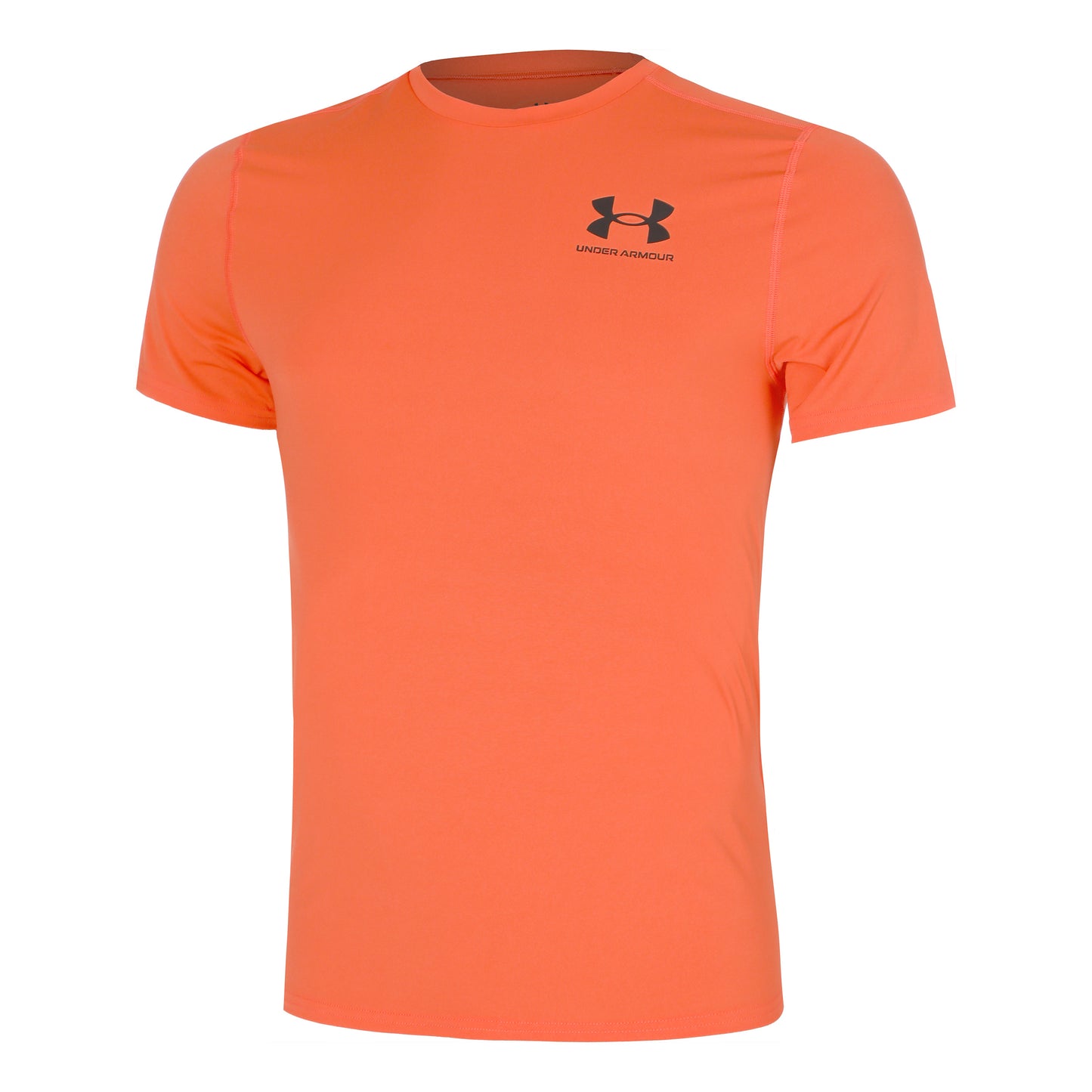 Under Armour Heatgear Fitted T-shirt Herrar-Orange