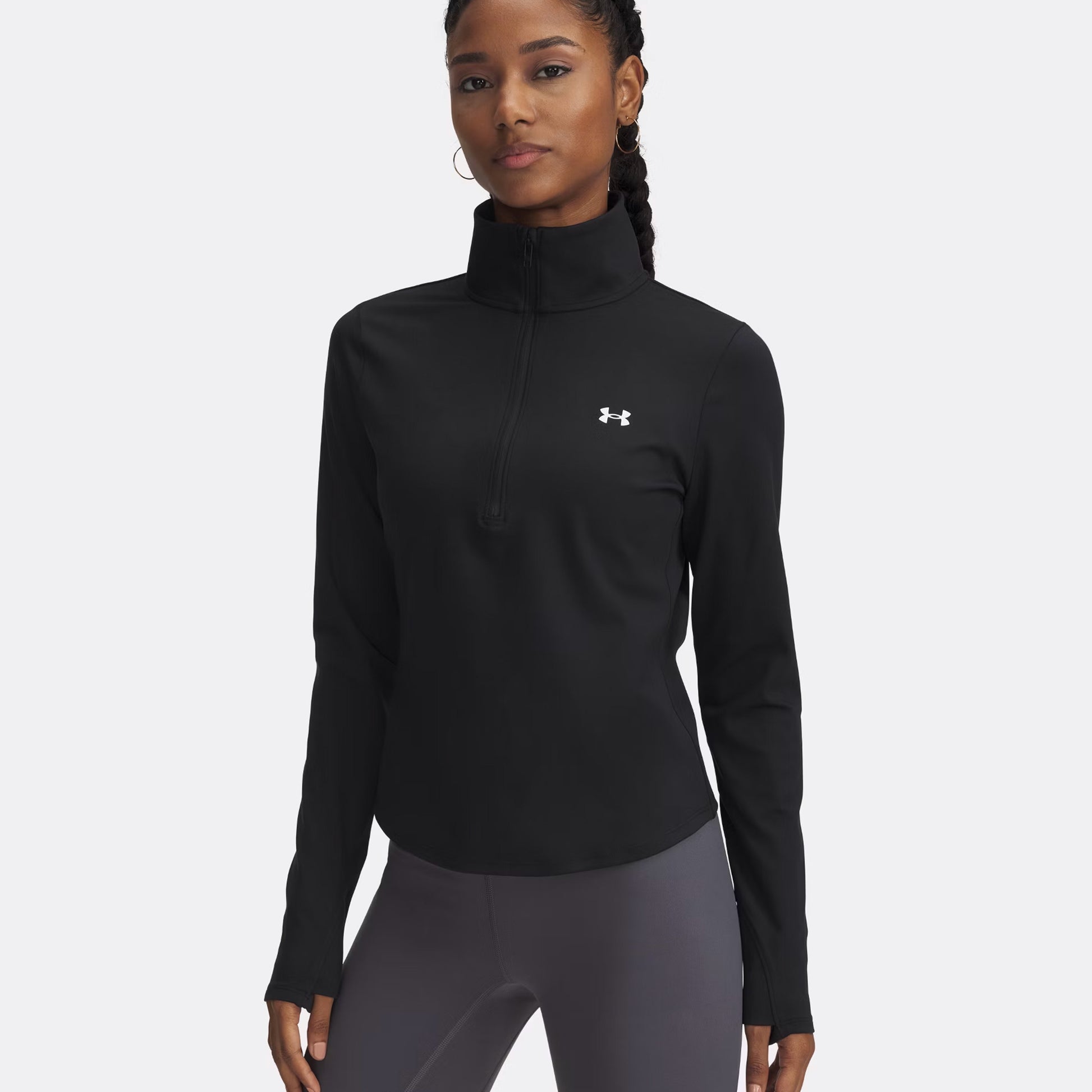 Under Armour Motion Half-Zip Långärmat Damer-Svart