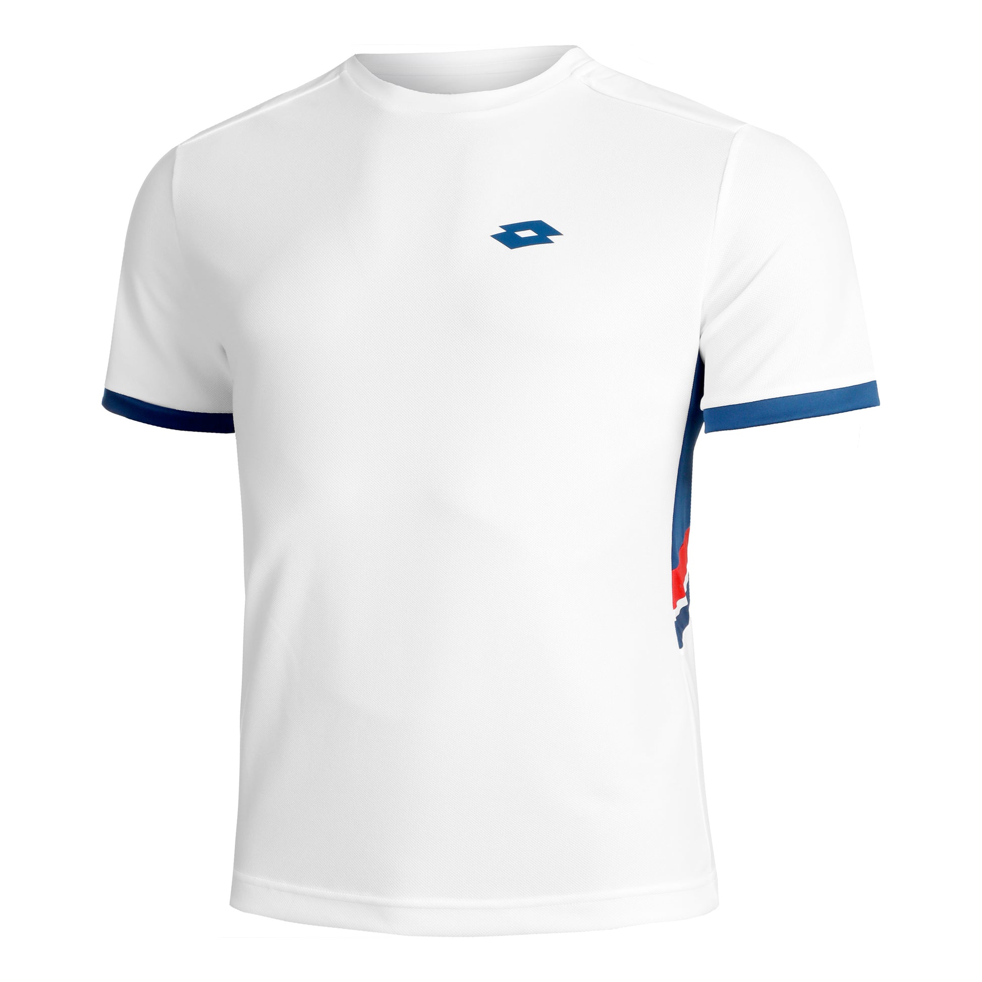 Lotto Squadra III T-shirt Herrar-Vit