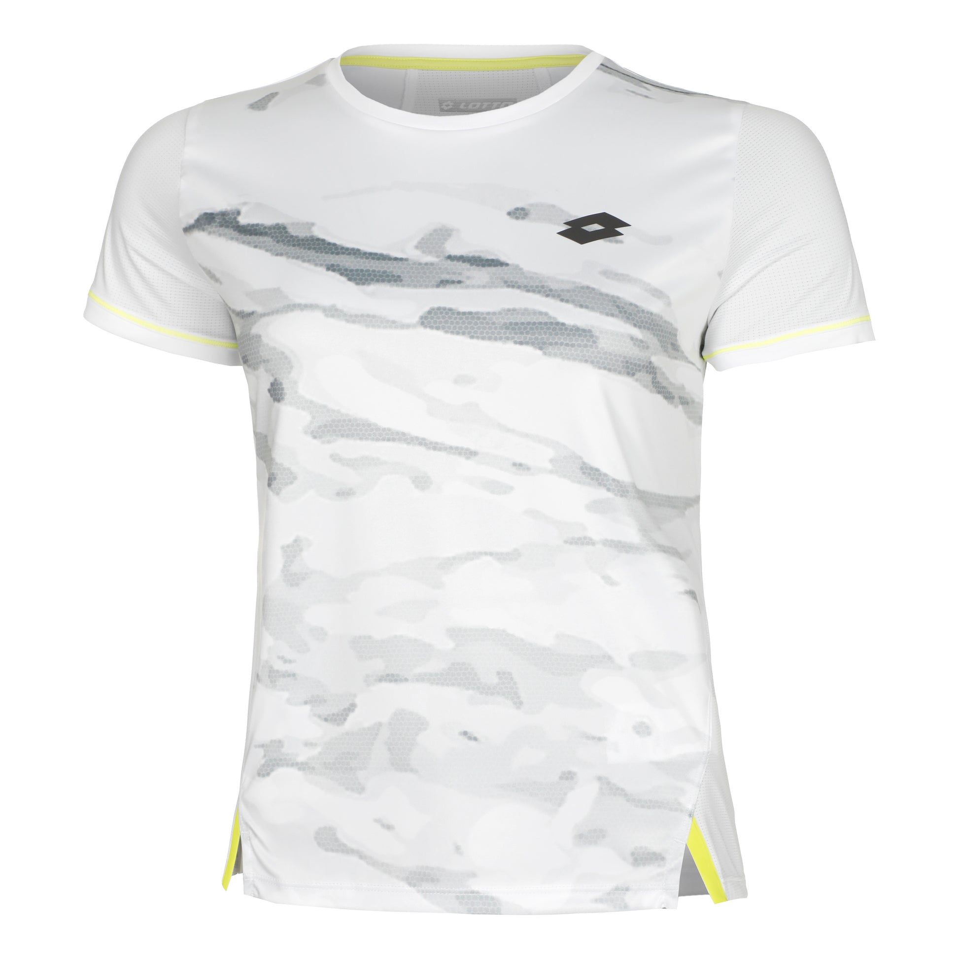 Lotto Tech T-shirt Damer-Vit,Grå