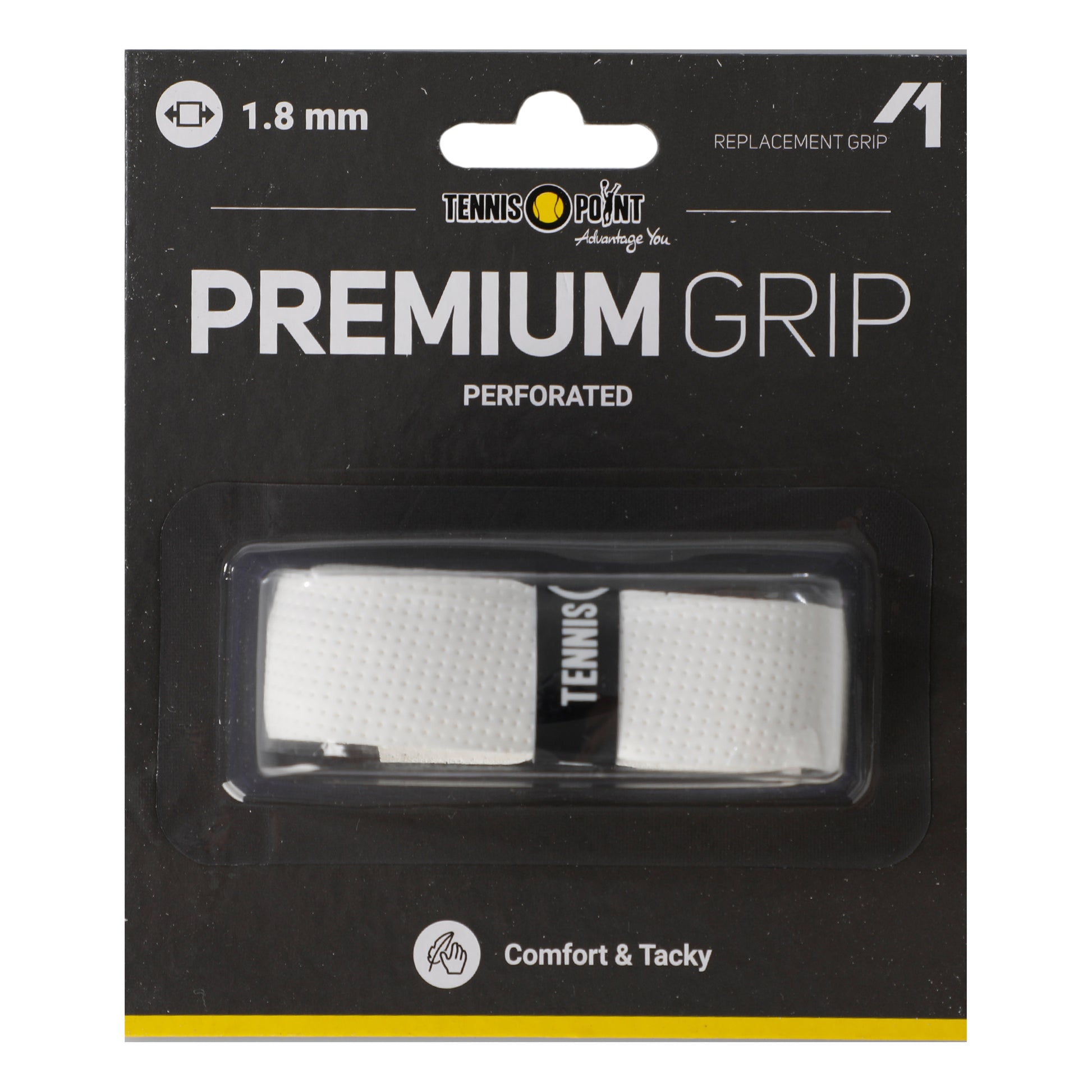 Tennis-Point Premium Grip Perforated Enpack-Vit