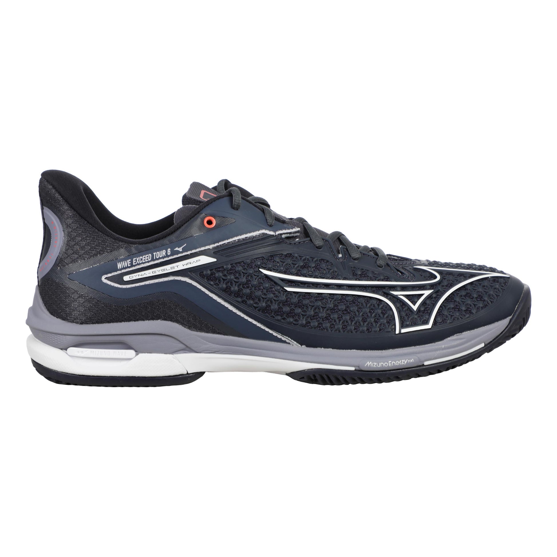 Mizuno Wave Exceed Tour 6 Sko För Grus Herrar-Grå,Vit