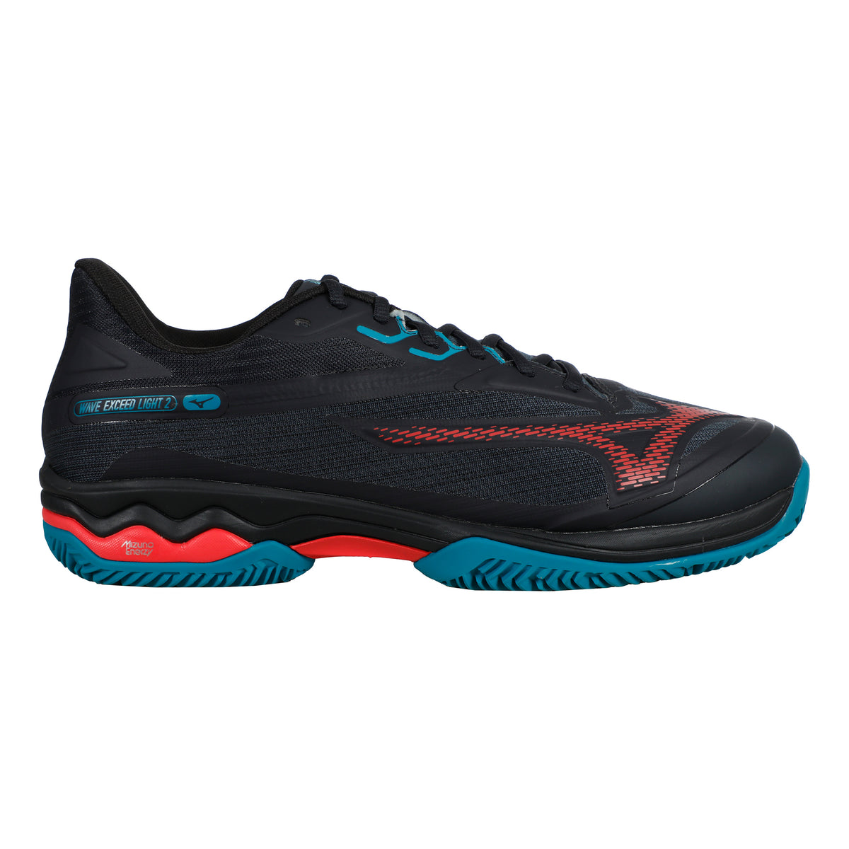 Mizuno Wave Exceed Light Padelsko Herrar-Mörkblå,Korall