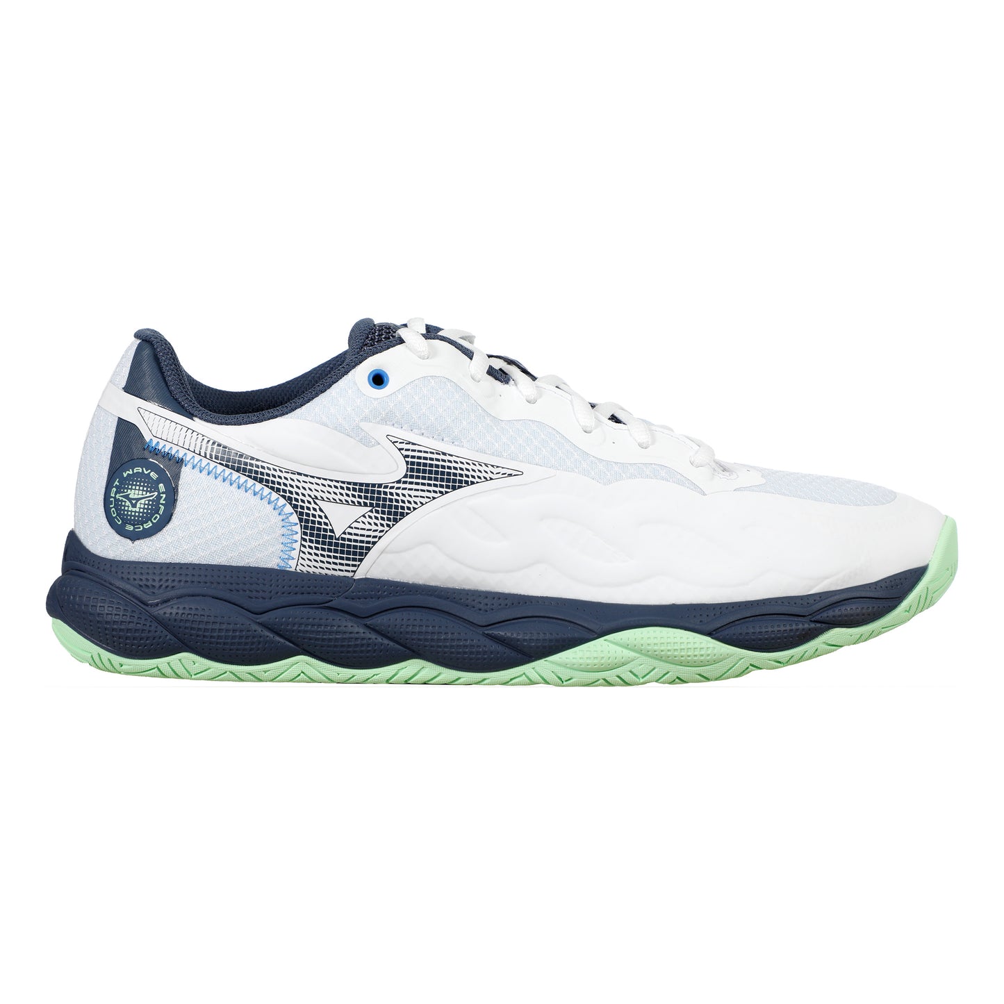 Mizuno Wave Enforce Court Allroundsko Herrar - vit, mint