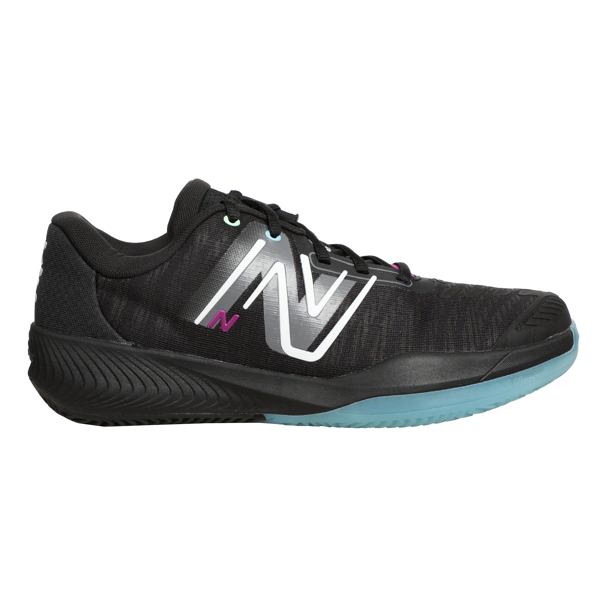 New Balance FuelCell 996v6 Sko för grus Herrar - svart, turkos