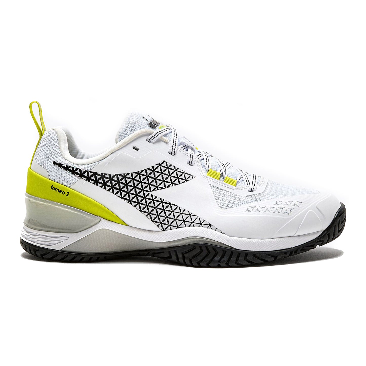 Diadora Blushield Torneo 2 Allroundsko Damer - vit, neongul