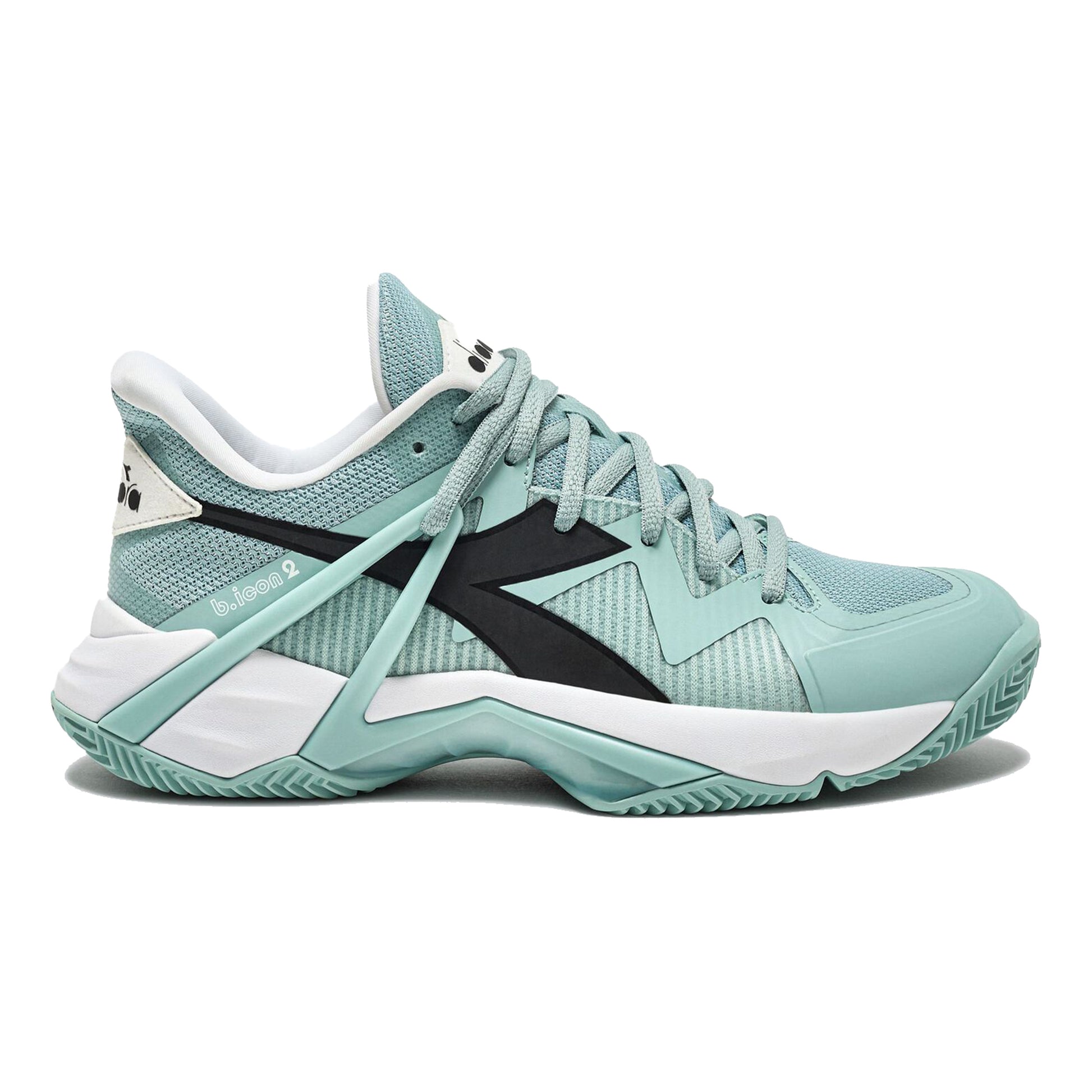 Diadora B.Icon 2 Sko För Grus Damer-Mint,Vit
