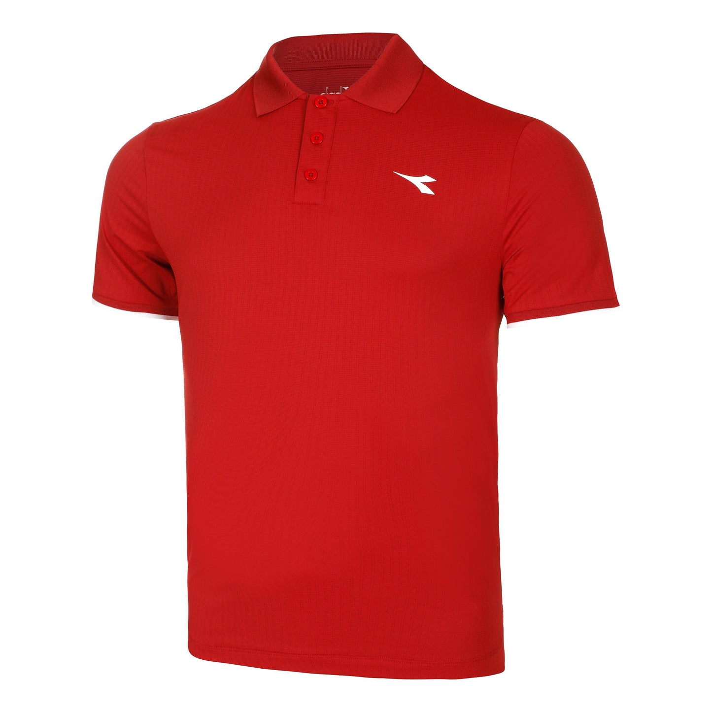 Diadora Icon Polo Herrar - röd,
