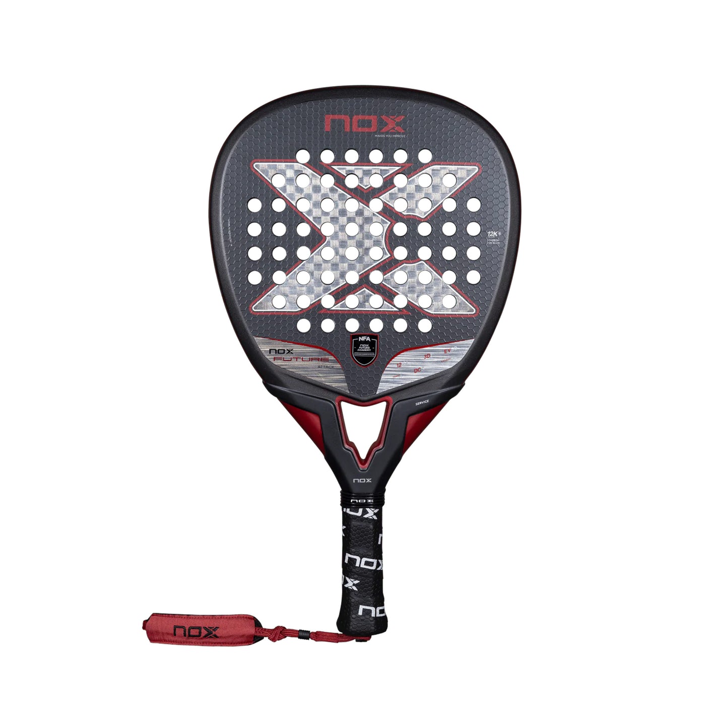 NOX Future 12K Alum Attack NFA Edition Padelracket