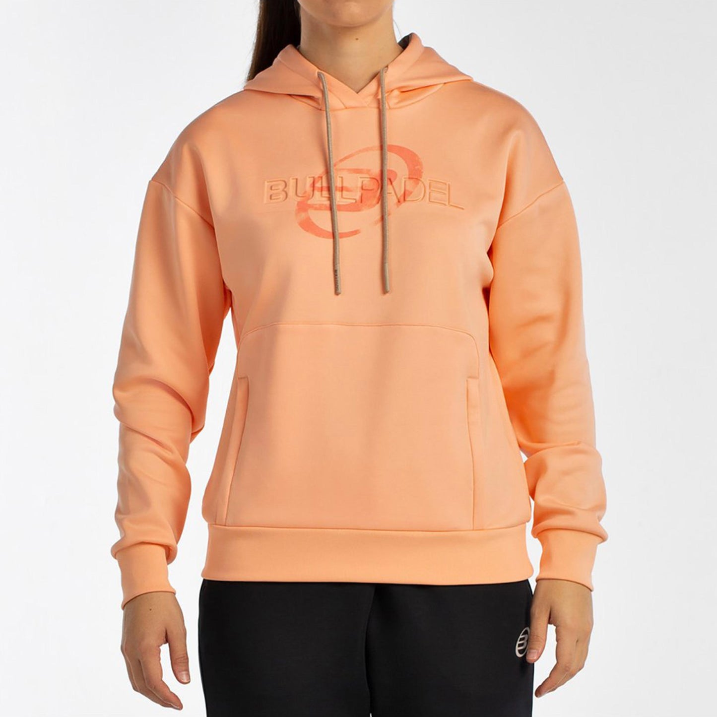 Bullpadel Befas Huvtröja Damer-Apricot
