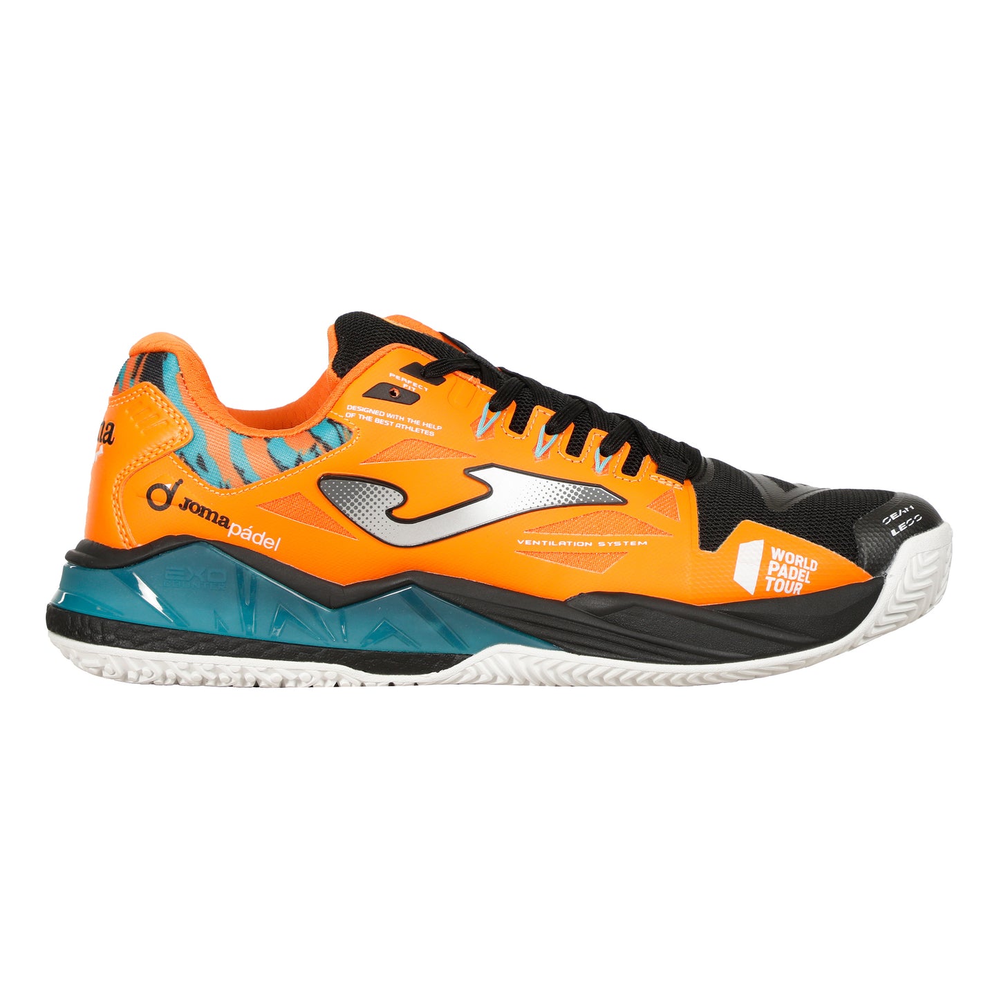 Joma Spin Padelsko Herrar - orange, silver