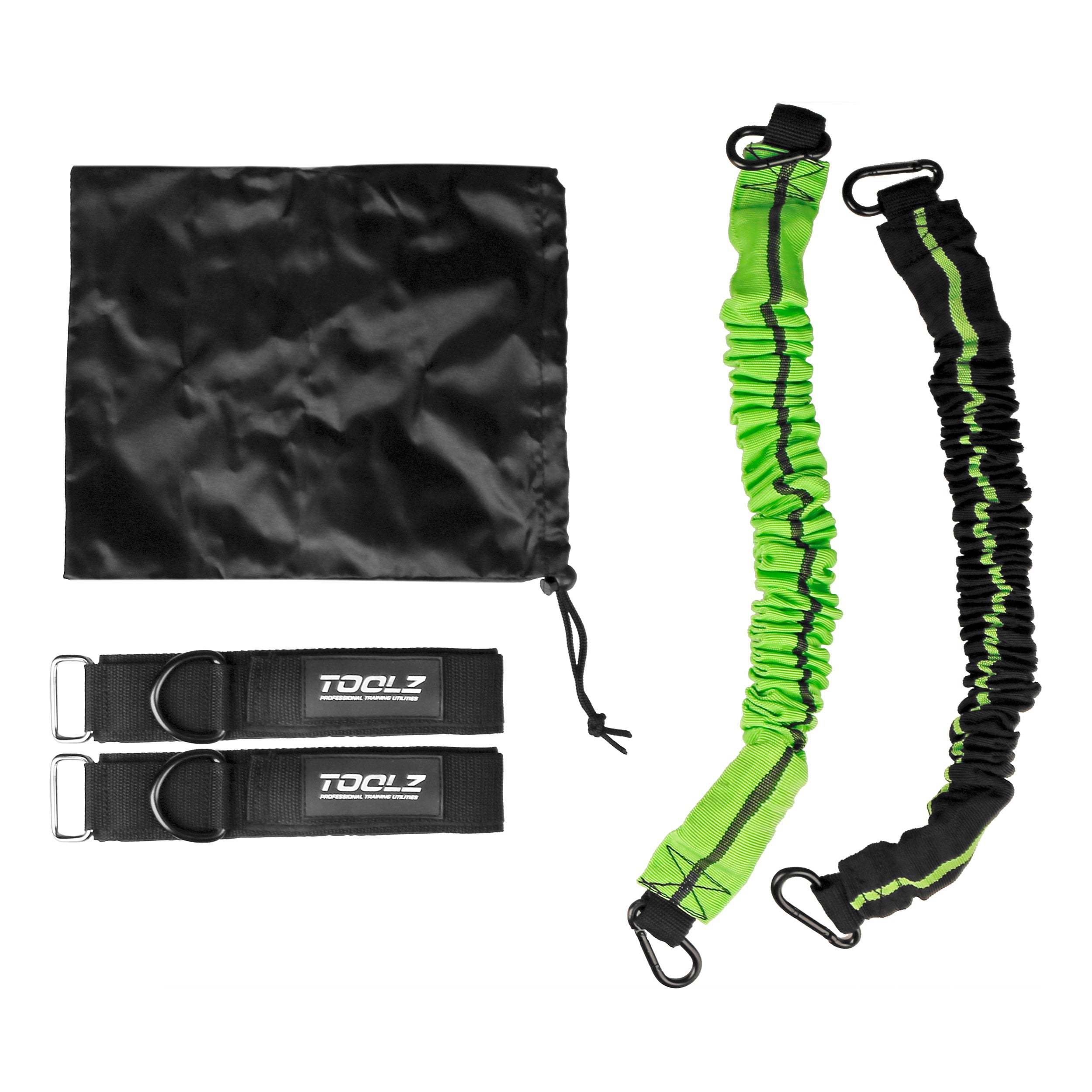TOOLZ Multi Resistance Trainer Träningshjälp-Svart,Grön