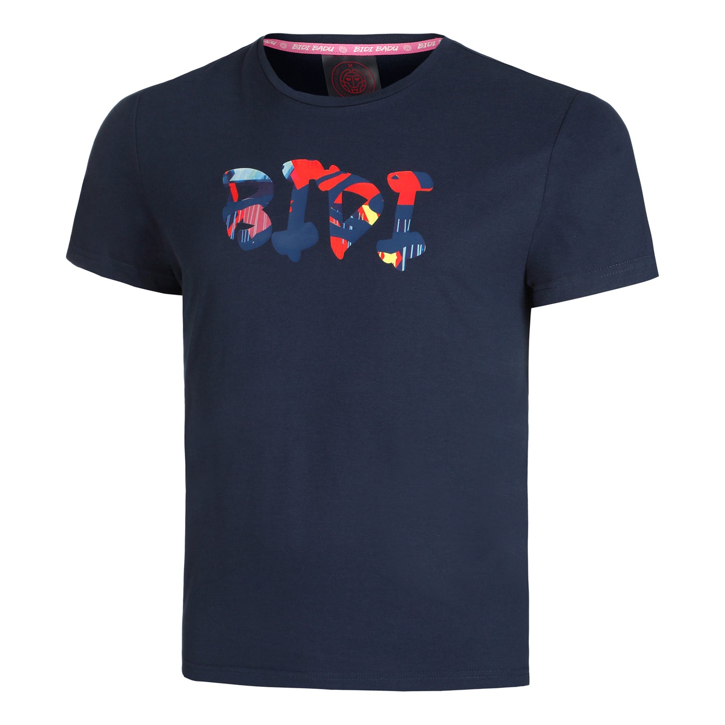 BIDI BADU Wild Arts Chill T-shirt Herrar-Mörkblå,Flerfärgad