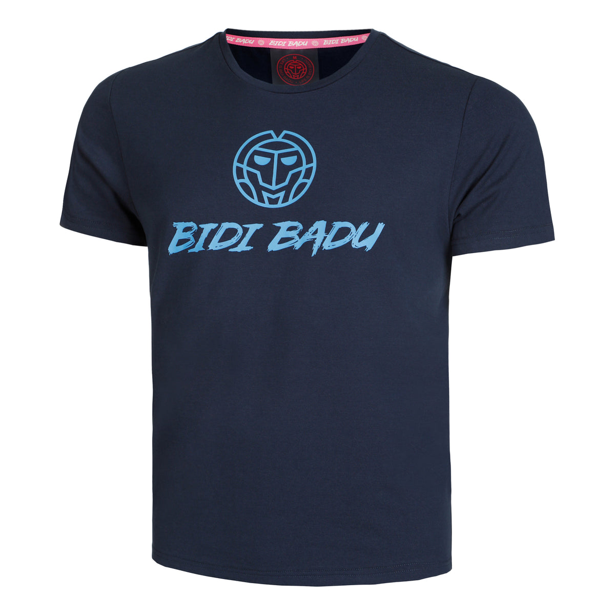 BIDI BADU Beach Spirit Logo Chill T-shirt Herrar - mörkblå,
