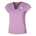 Spike V-Neck T-shirt Damer-Lila