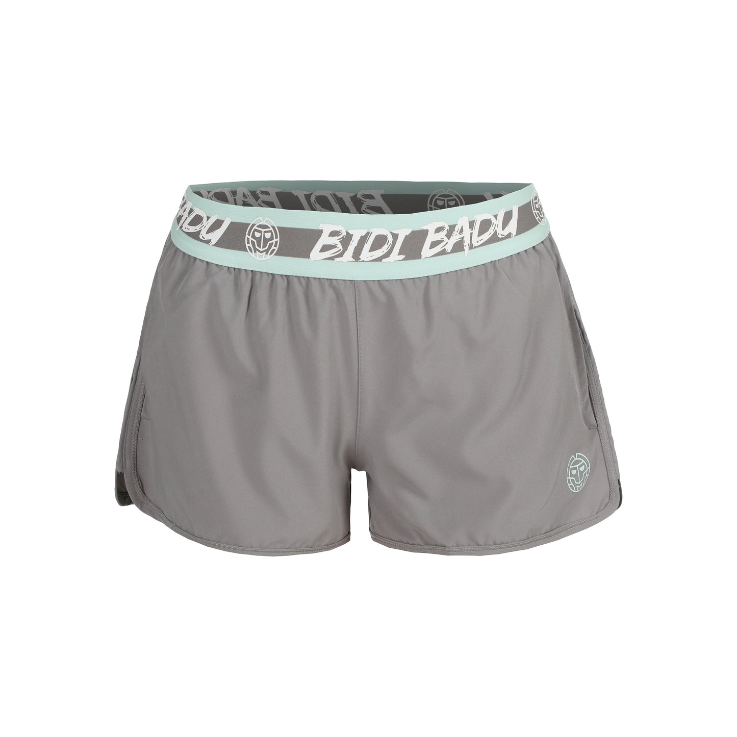 BIDI BADU Tiida Tech 2 In 1 Shorts Bollshorts Damer-Grå,Mint