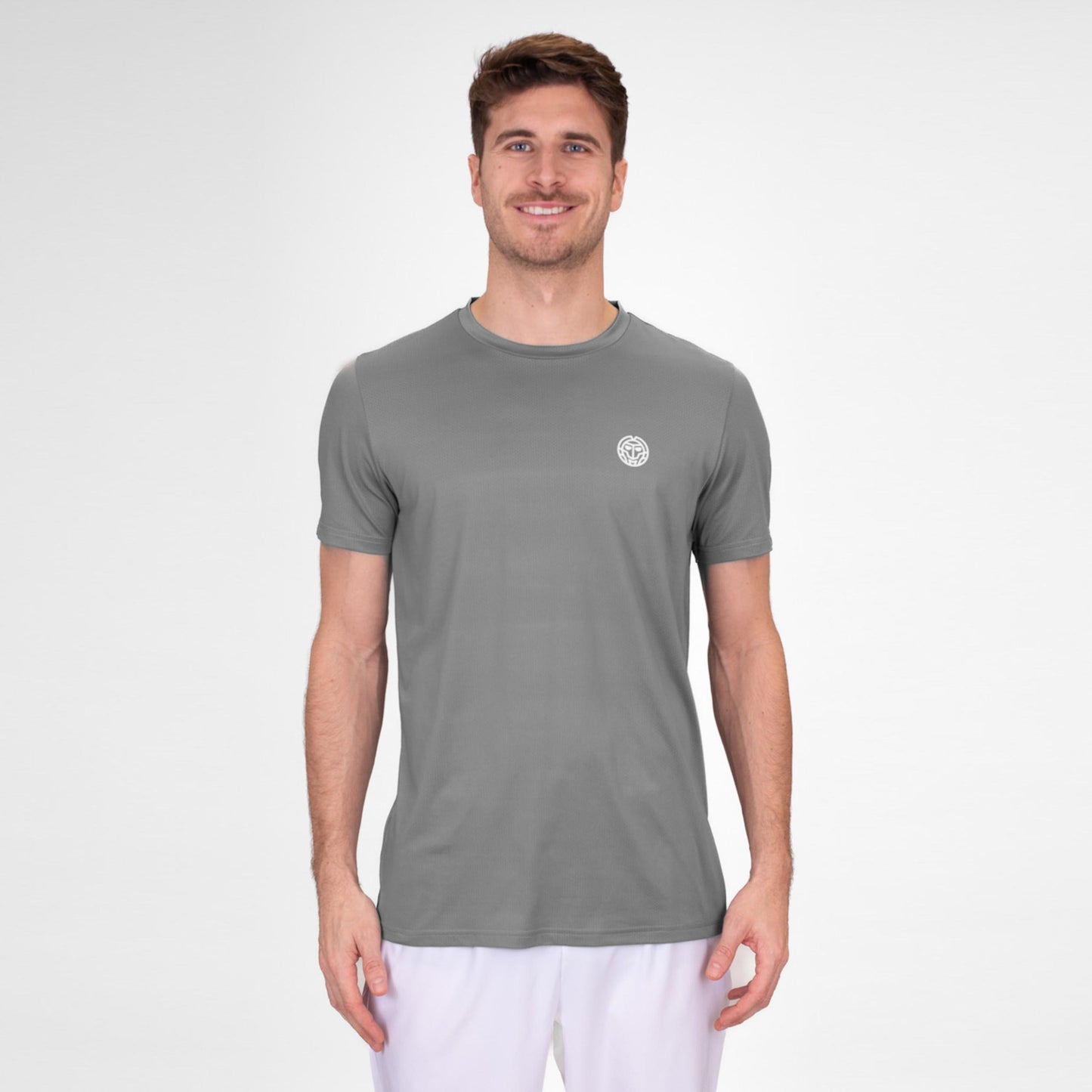 BIDI BADU Crew T-shirt Herrar-Grå