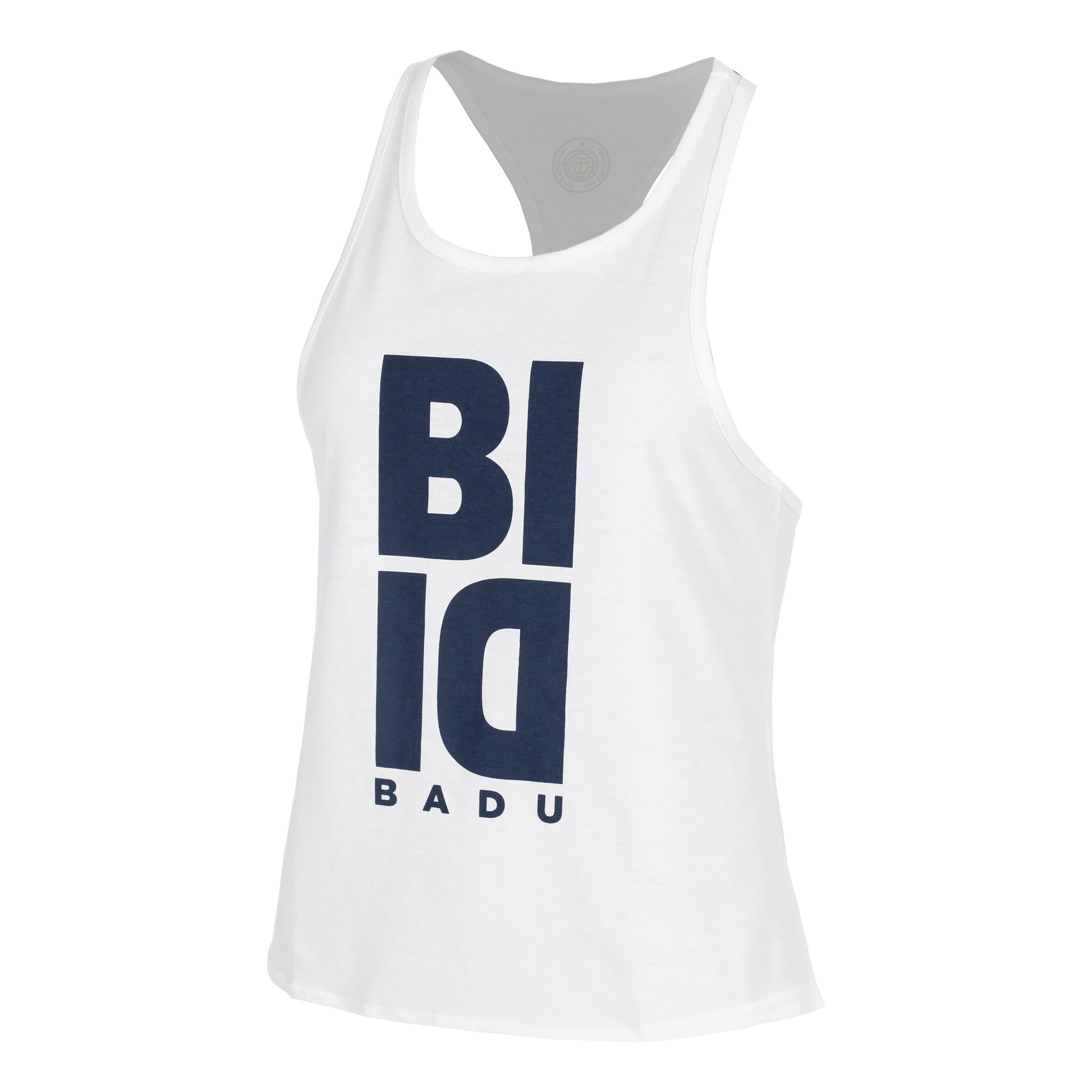 BIDI BADU Crew Logo Linne Damer-Vit