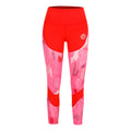 Abiba Tech Mesh Tights Damer-Röd,Rosa